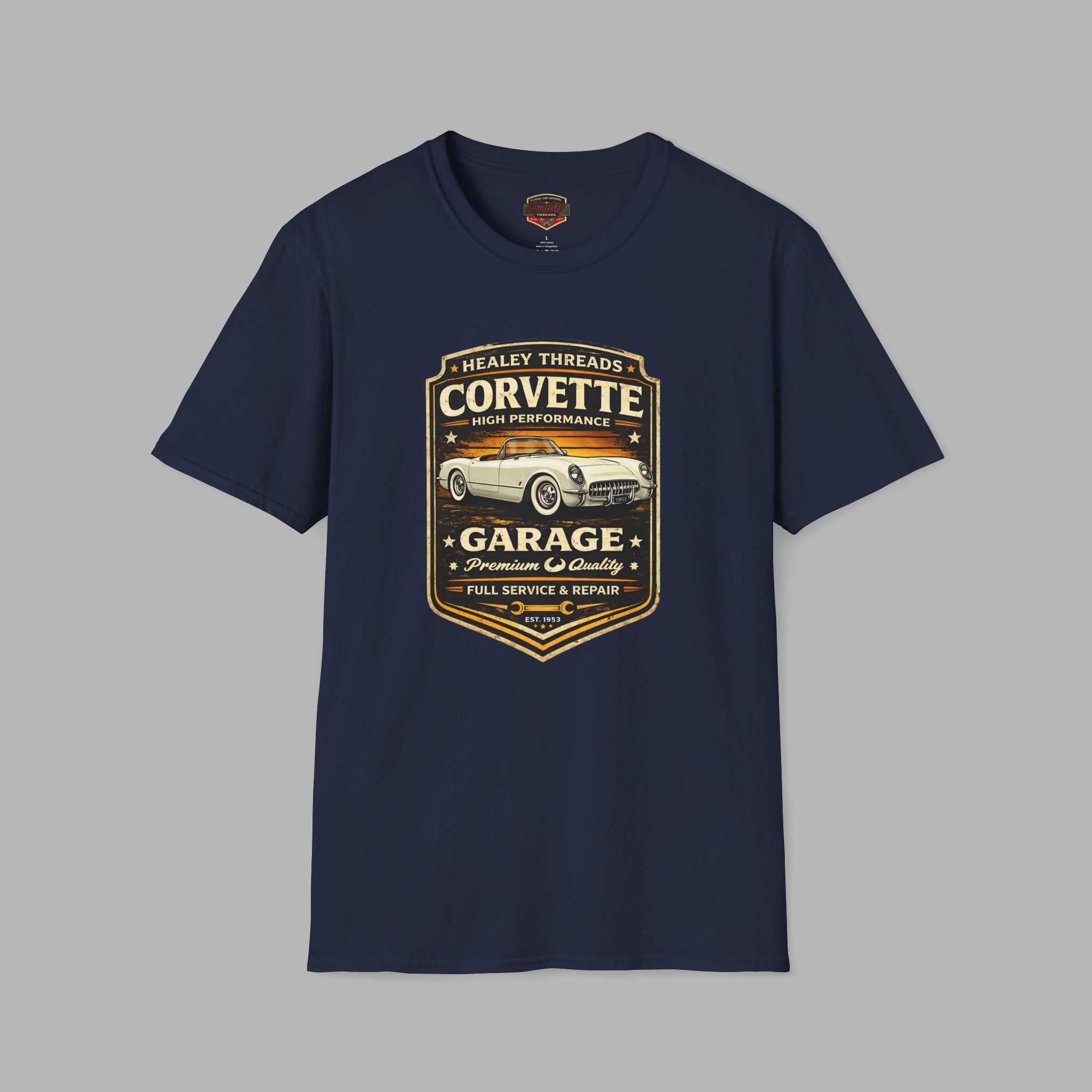 C1 Corvette T-Shirt - Vintage Garage Graphic Tee Est. 1953