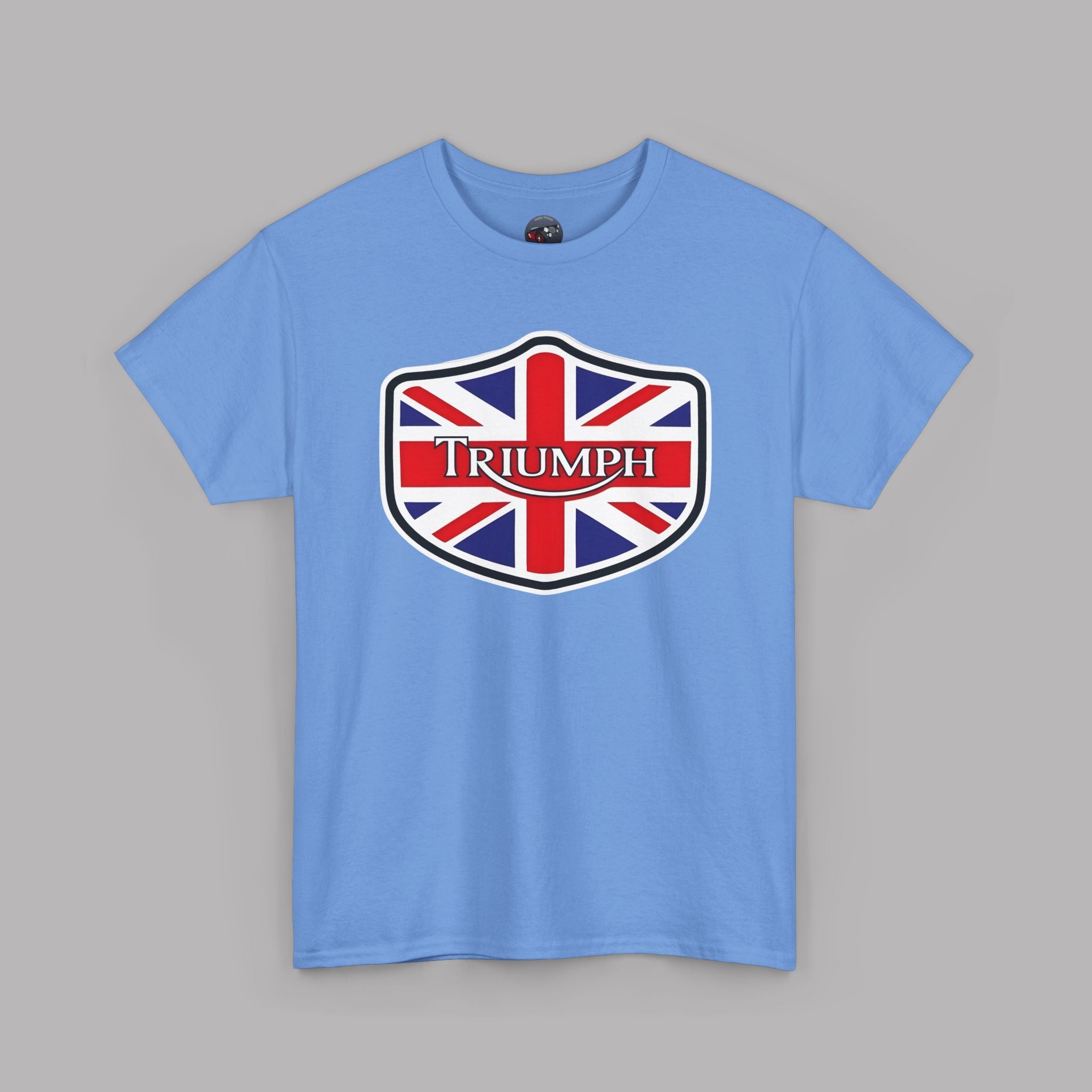 Triumph Union Jack Shield T-Shirt - British Car Lover Tee