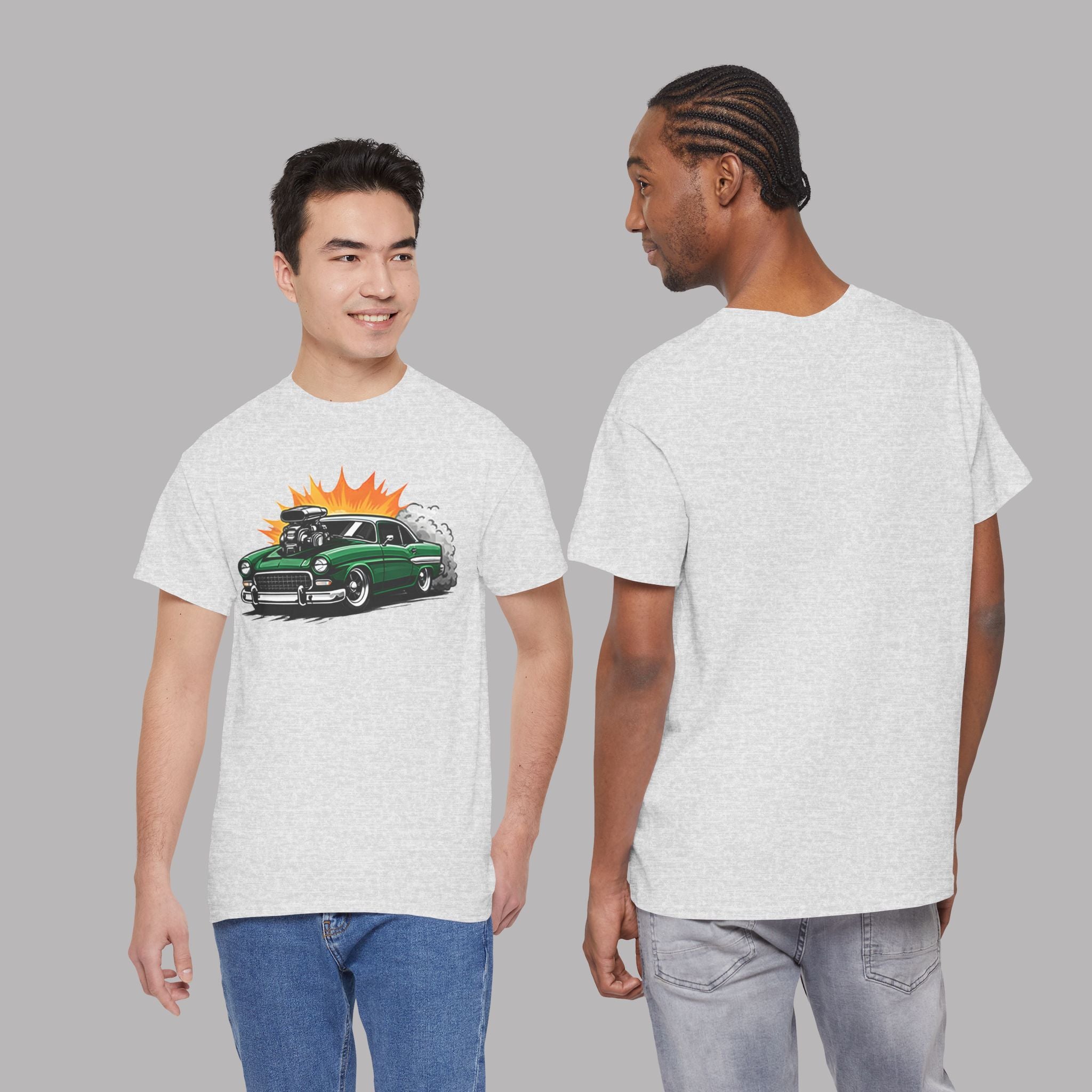 Blown Engine Hot Rod Tee | Retro Muscle Car Graphic Shirt