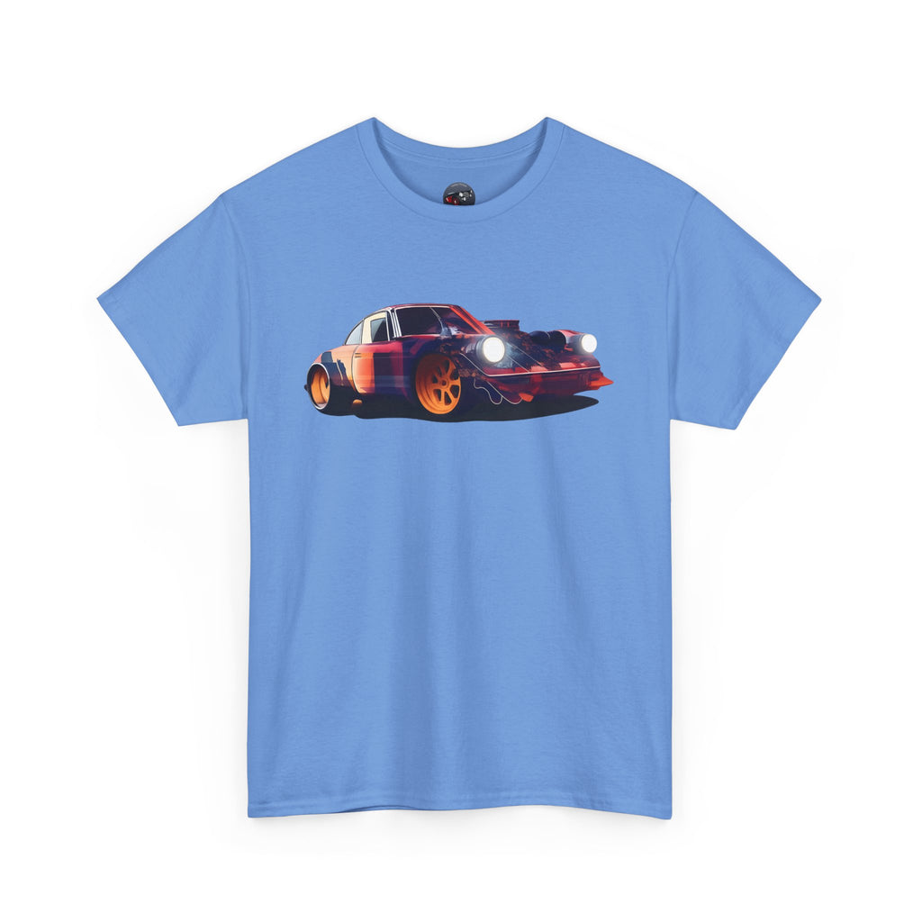Abstract 3D Sports Car T-Shirt - Cool Automotive Art Design