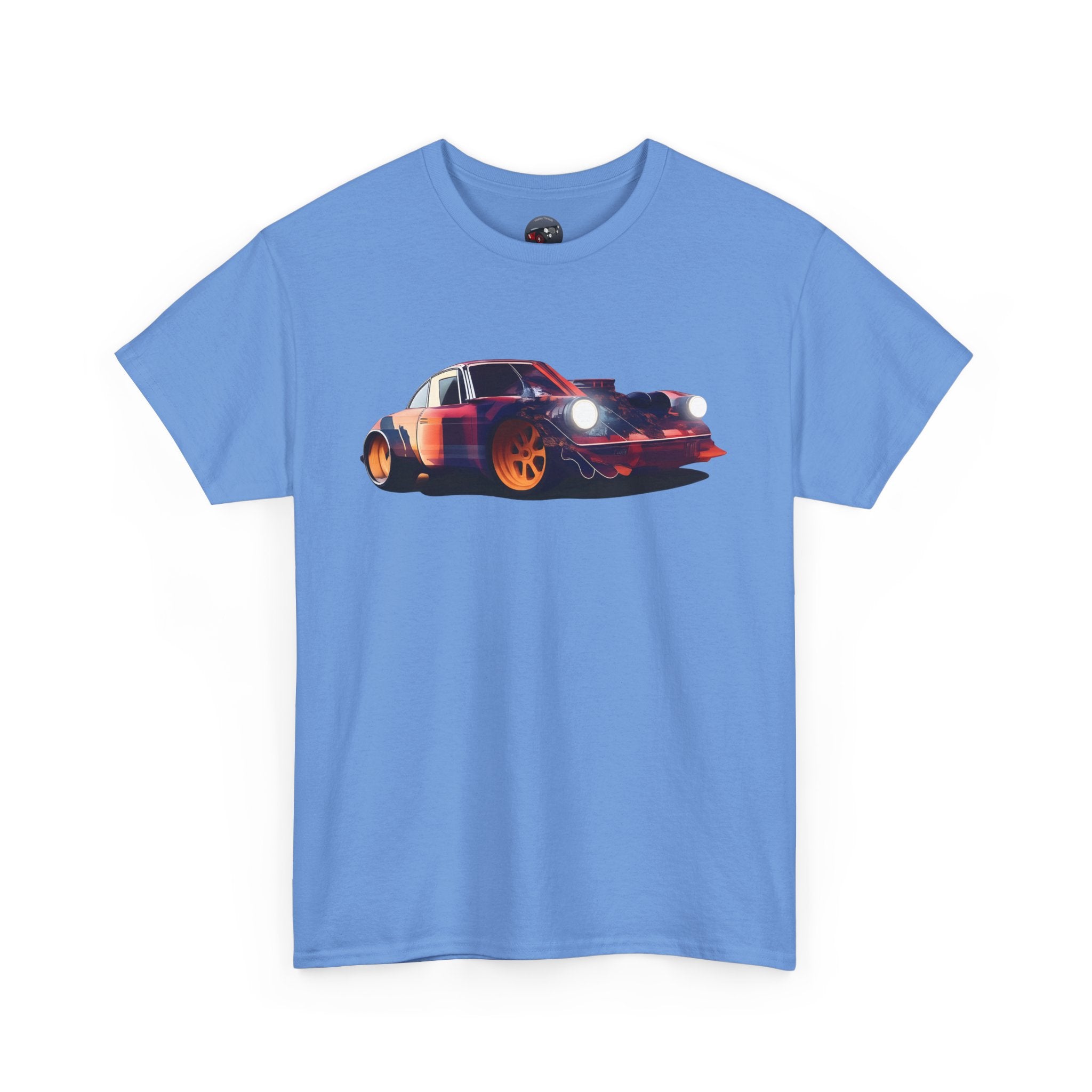 Abstract 3D Sports Car T-Shirt - Cool Automotive Art Design
