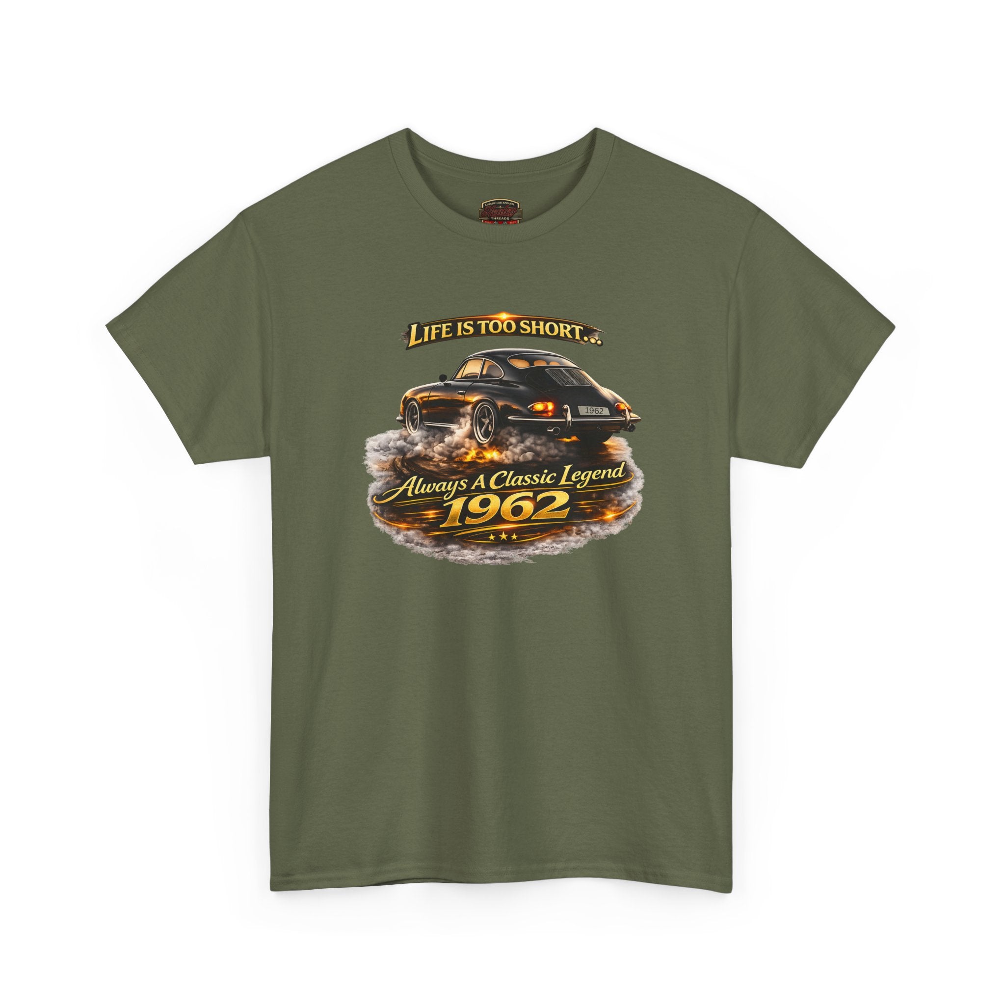 1962 Classic Car T-Shirt - Always A Legend - Healey Threads