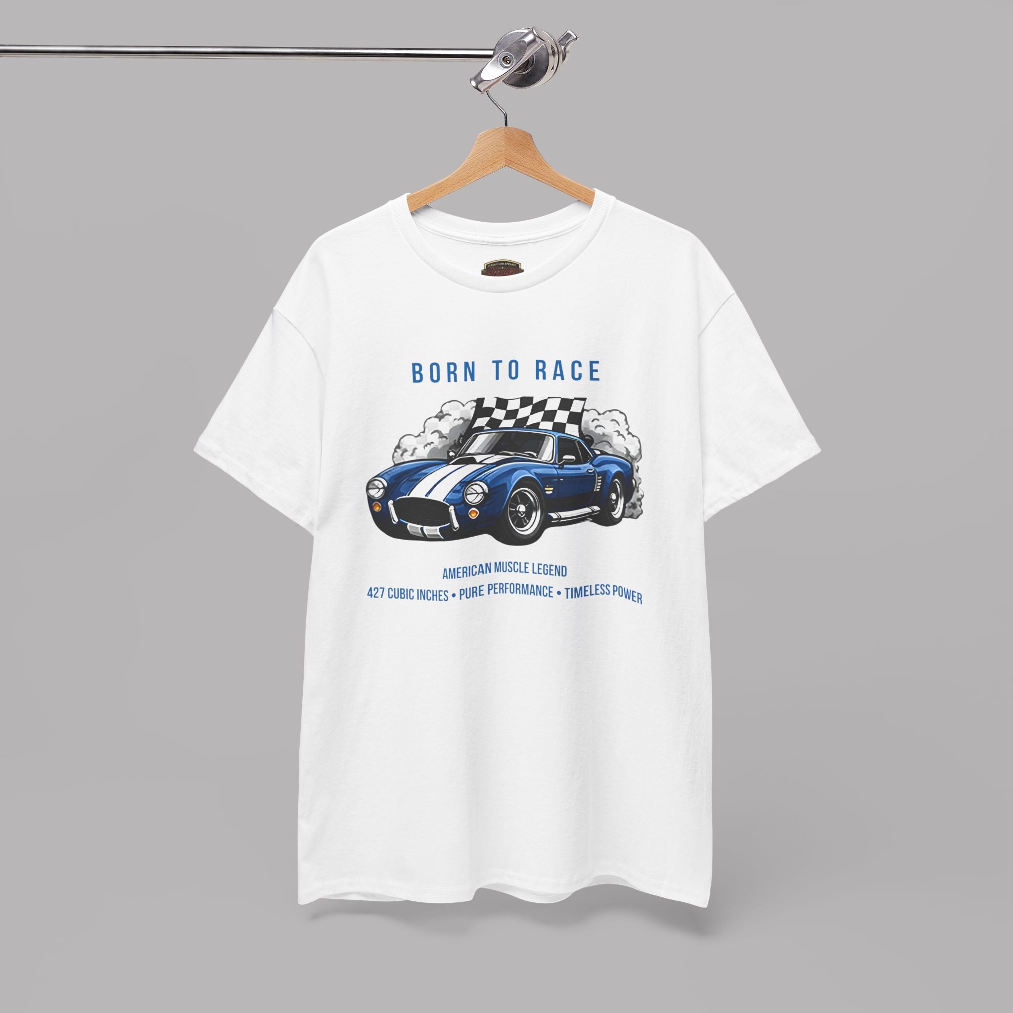Born to Race T-Shirt – Vintage Muscle Car Graphic Tee