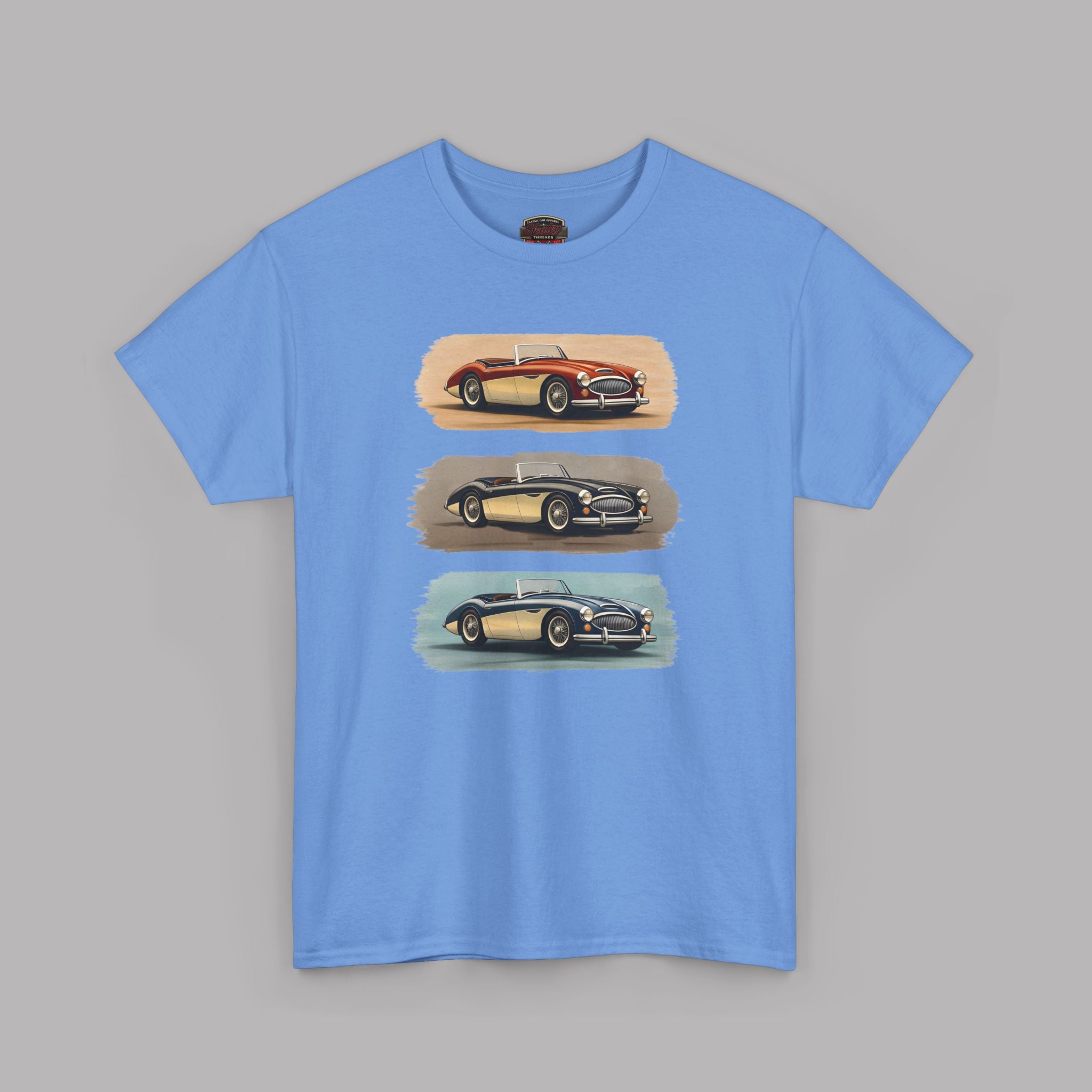 Austin Healey Vintage T-Shirt – Classic Roadster Trio Tee