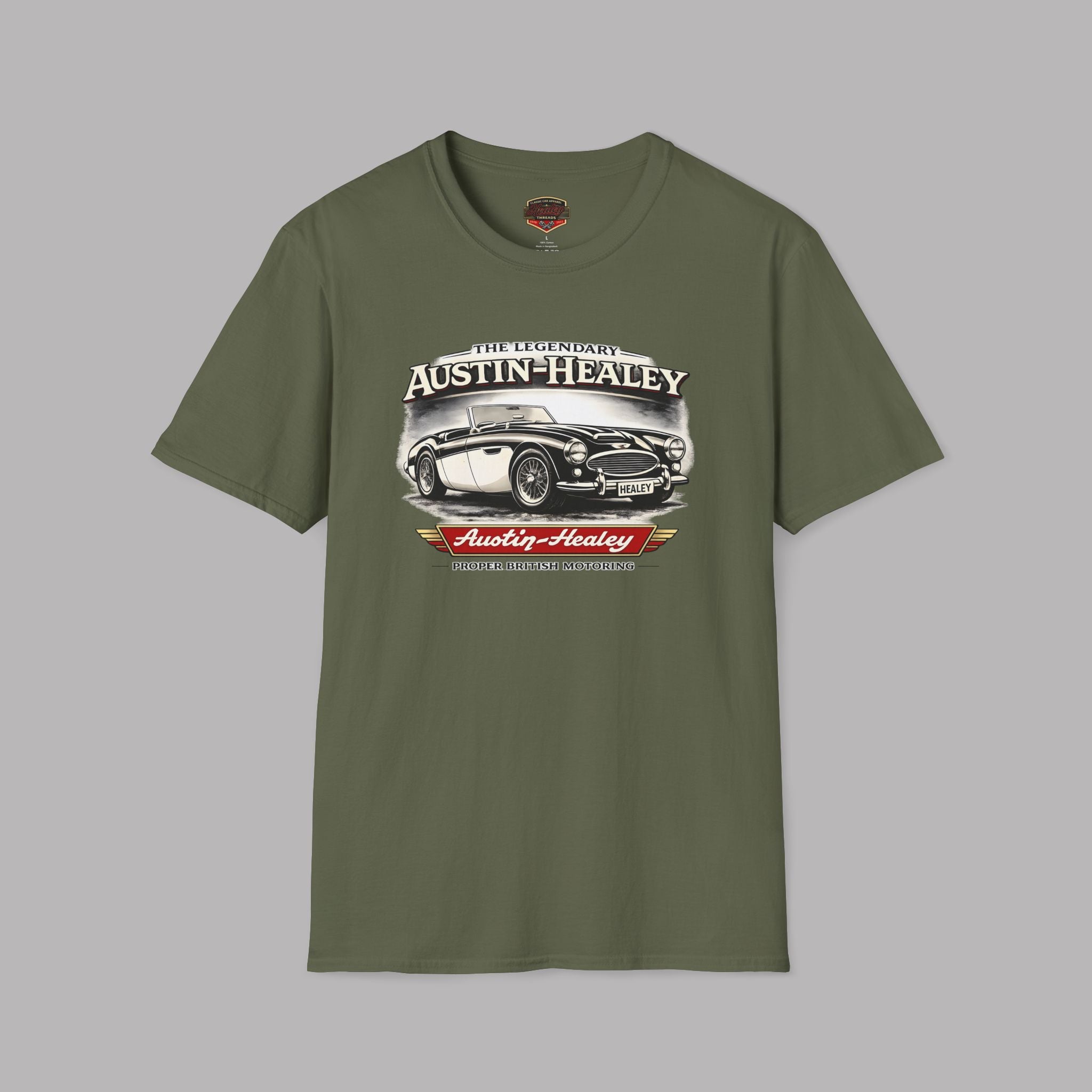 Austin-Healey T-Shirt - The Legendary Roadster - Healey Threads Tee