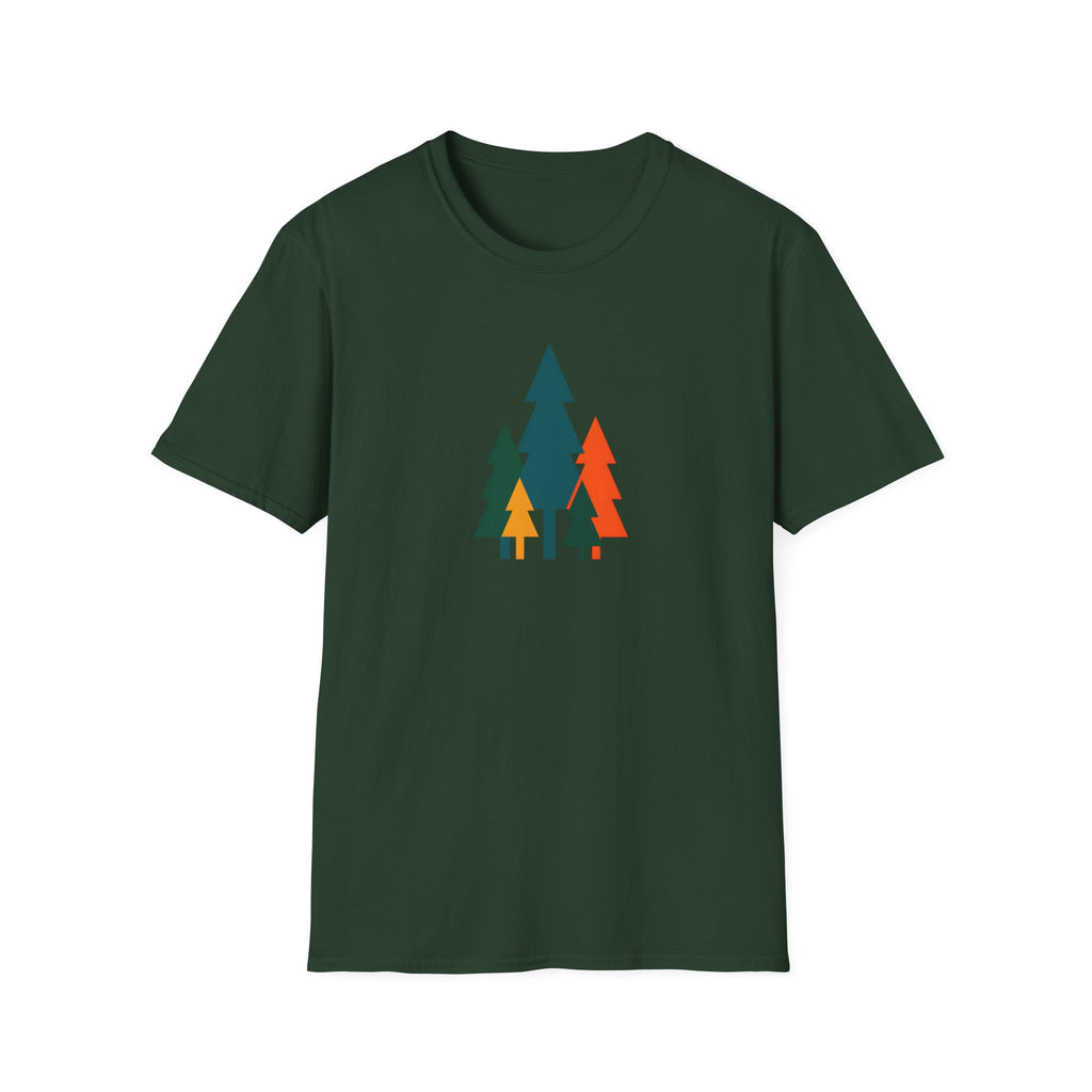 Colorful pine trees T-Shirt