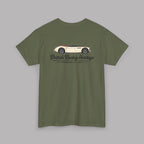 Vintage British Racing Heritage Tee | Classic Roadster Graphic
