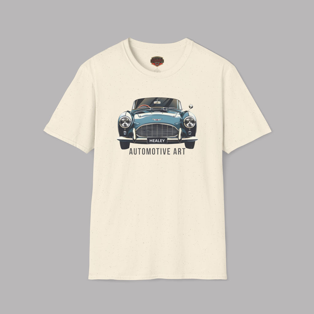 Classic Healey Car T-Shirt - Automotive Art Vintage Roadster Tee