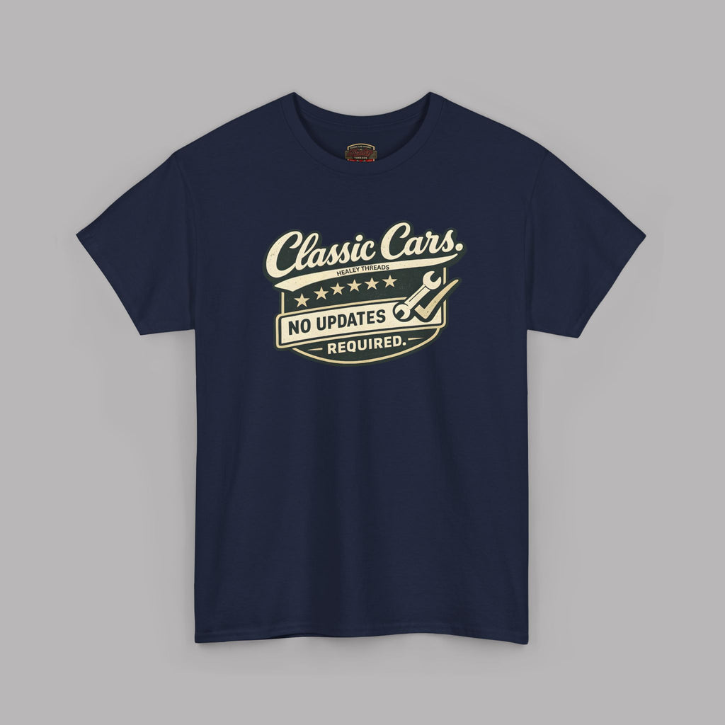 Classic Car T-Shirt – No Updates Required Tee