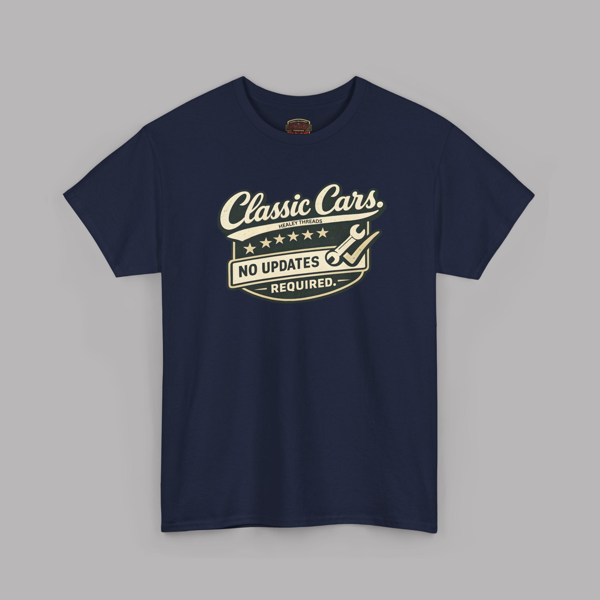 Classic Car T-Shirt – No Updates Required Tee