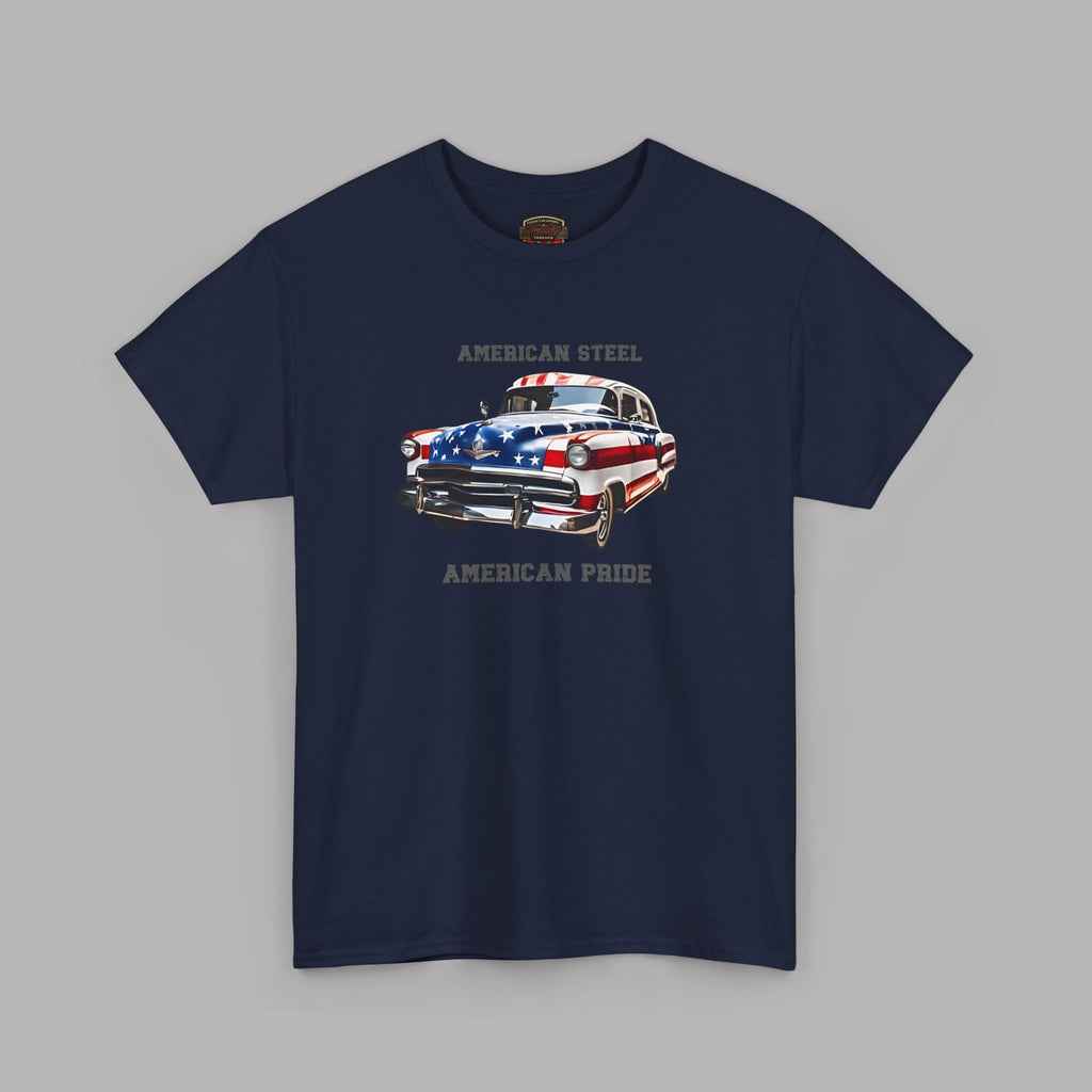 American Steel T-Shirt – Vintage Classic Car Graphic Tee