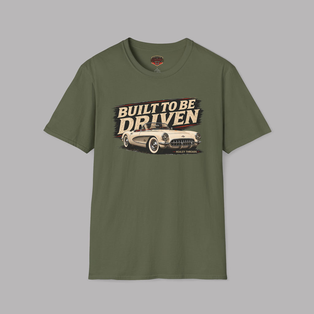 Built to Be Driven T‑Shirt | Vintage Classic Car Graphic Tee