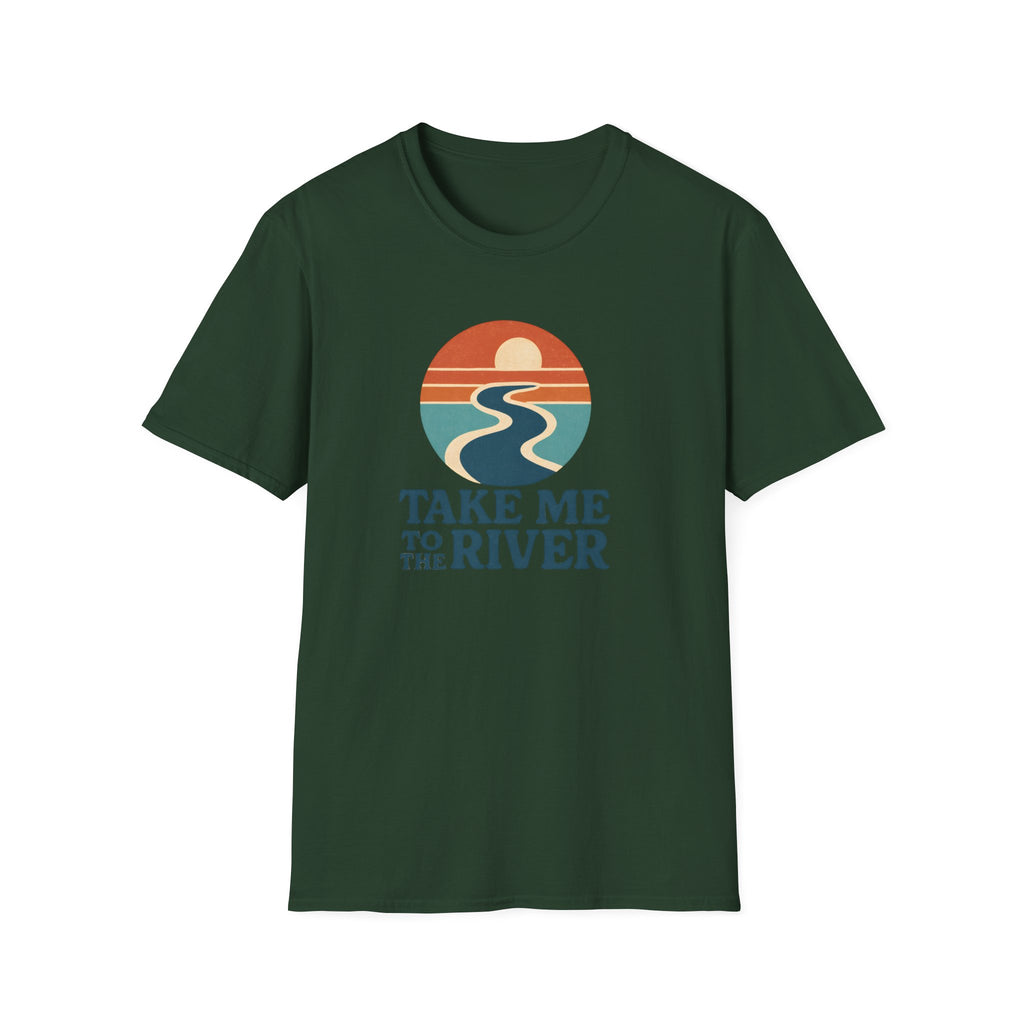 Sunset River Graphic T-Shirt