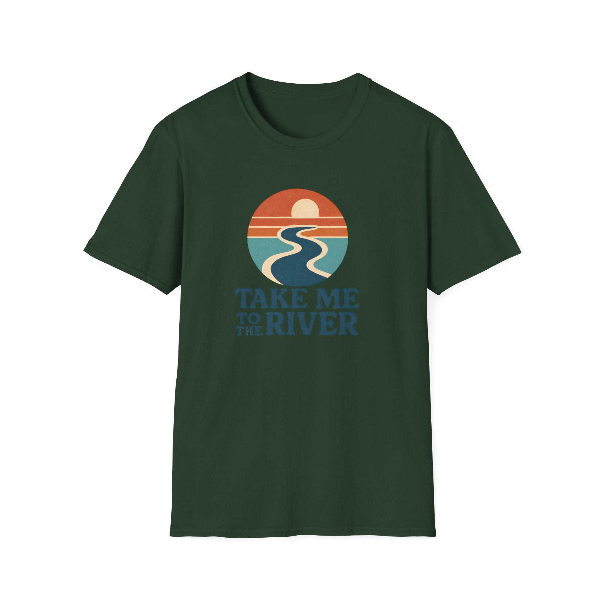 Sunset River Graphic T-Shirt