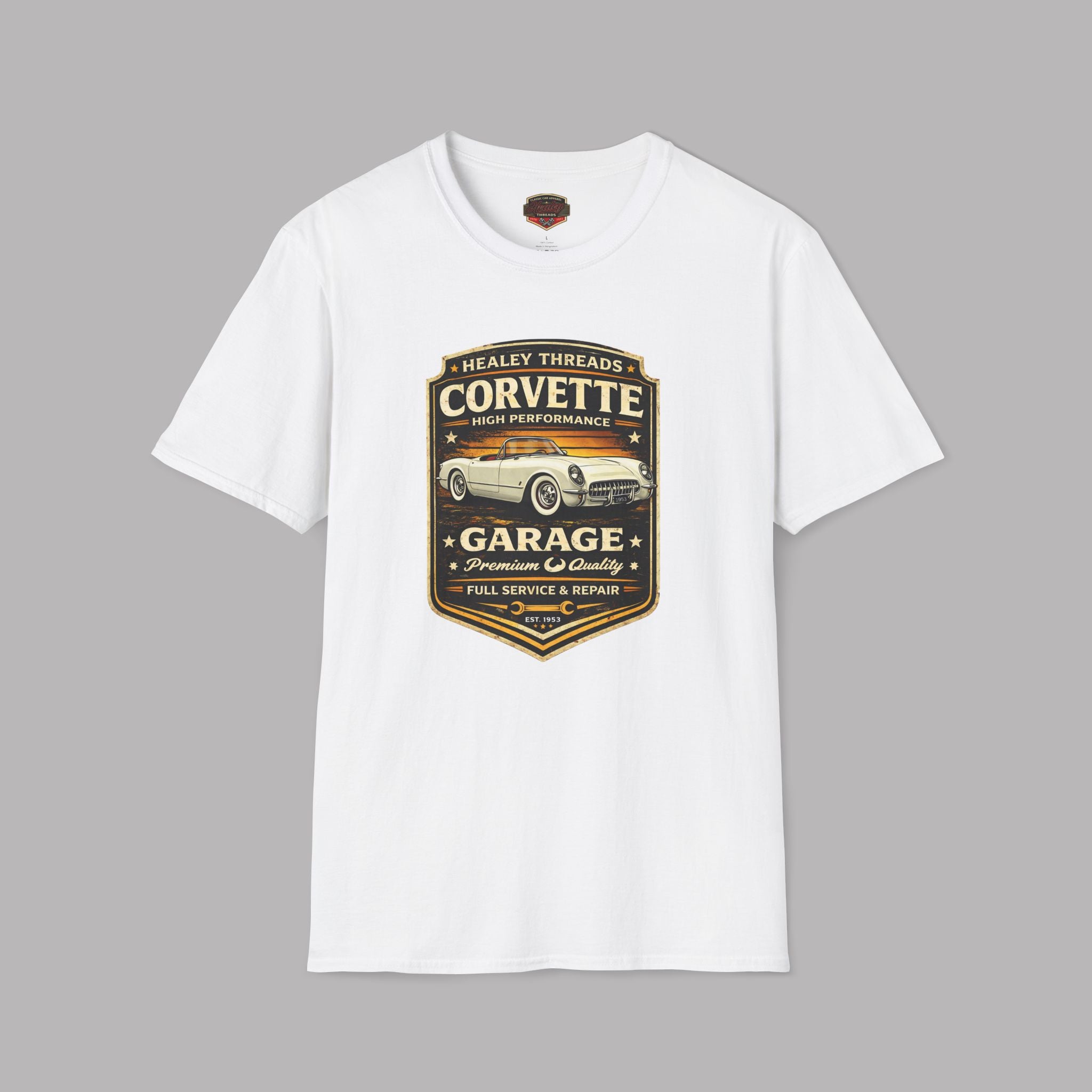 C1 Corvette T-Shirt - Vintage Garage Graphic Tee Est. 1953