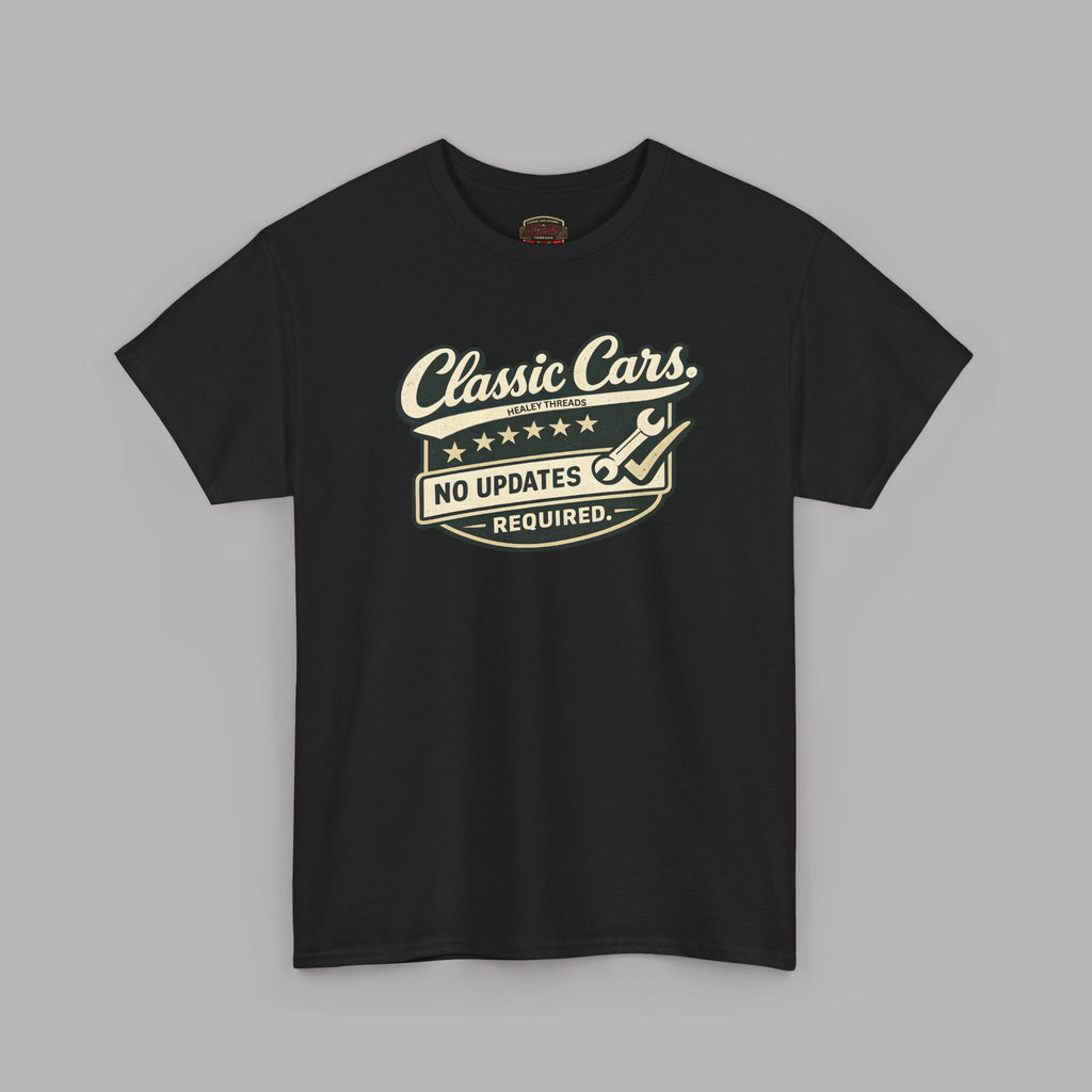 Classic Car T-Shirt – No Updates Required Tee