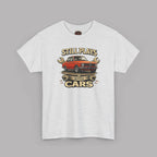 Still Plays With Cars T-Shirt — Vintage Car Lover Tee
