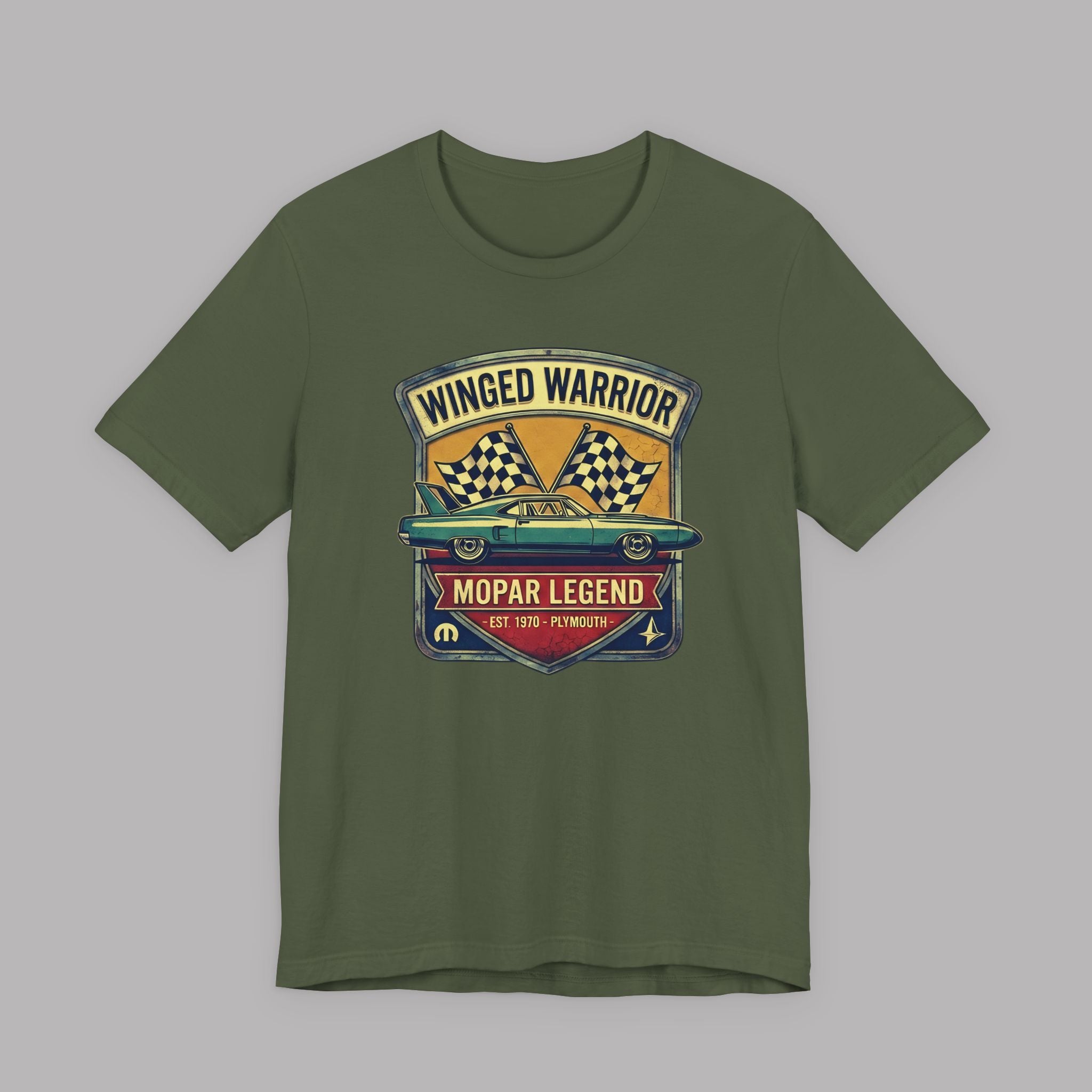 Winged Warrior Mopar Legend Shirt - Vintage Muscle Tee
