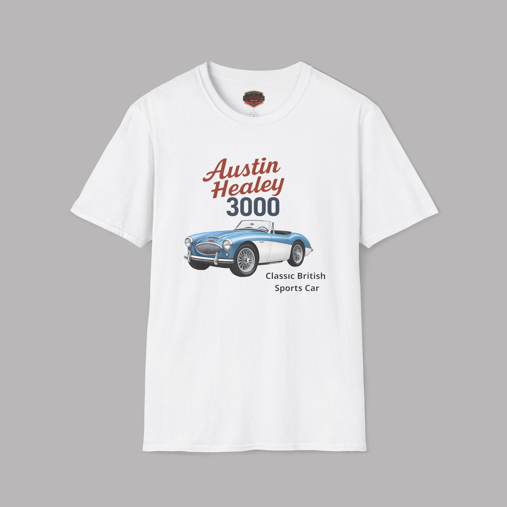Austin Healey 3000 T-Shirt – Classic British Sports Car