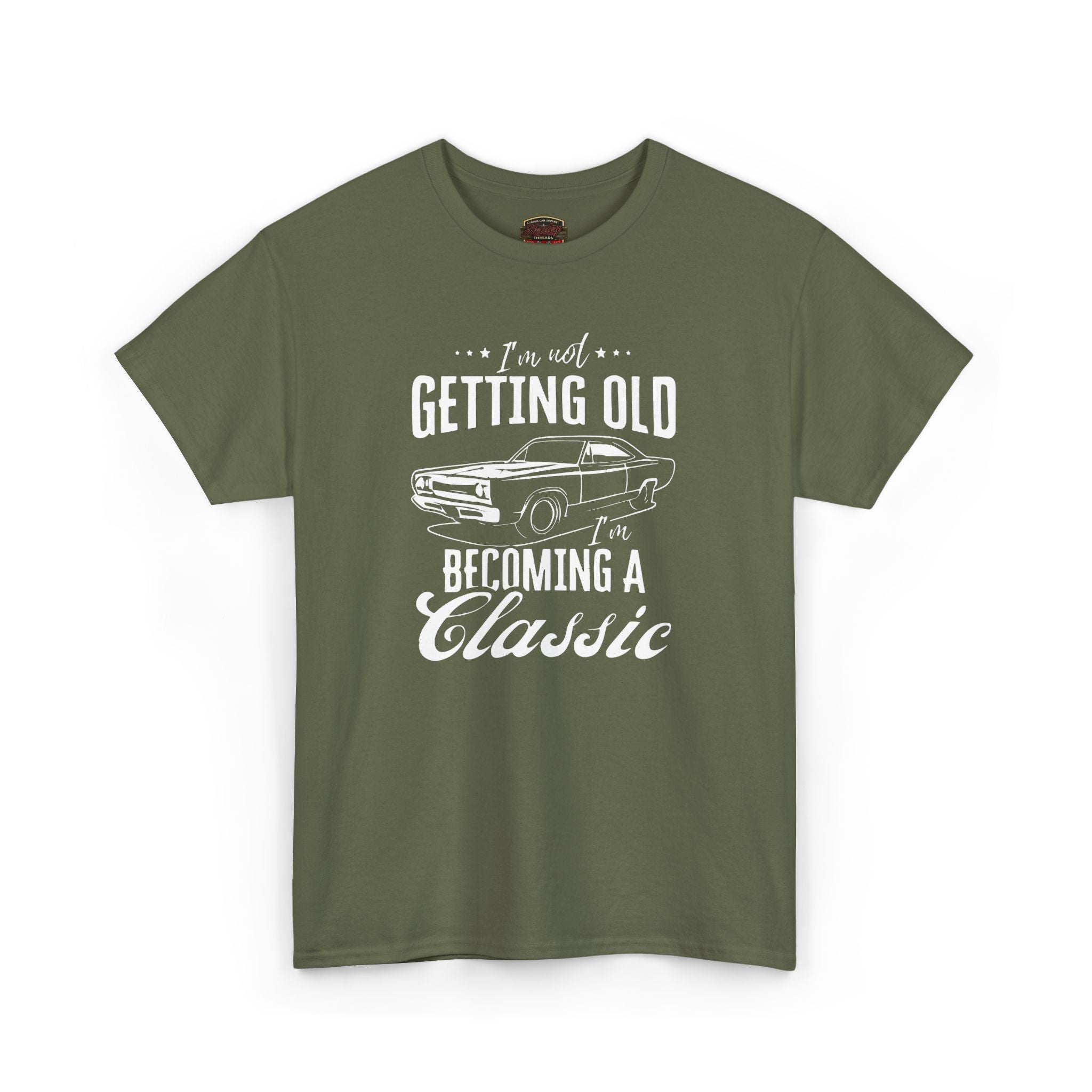 Classic Car Birthday T-Shirt - I'm Becoming a Classic Tee