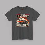 Vintage Muscle Car T-Shirt – Burn the Tires Tee