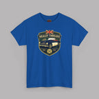 Vintage British Roadster Badge Tee | Classic Racing Shirt