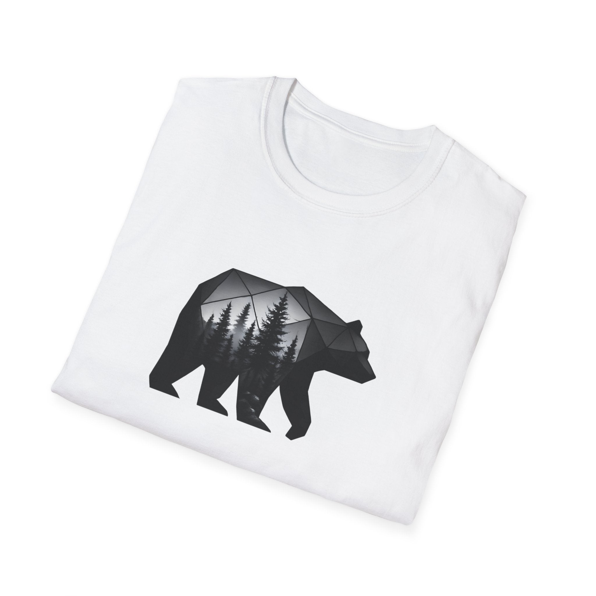 Geometric bear forest T-Shirt
