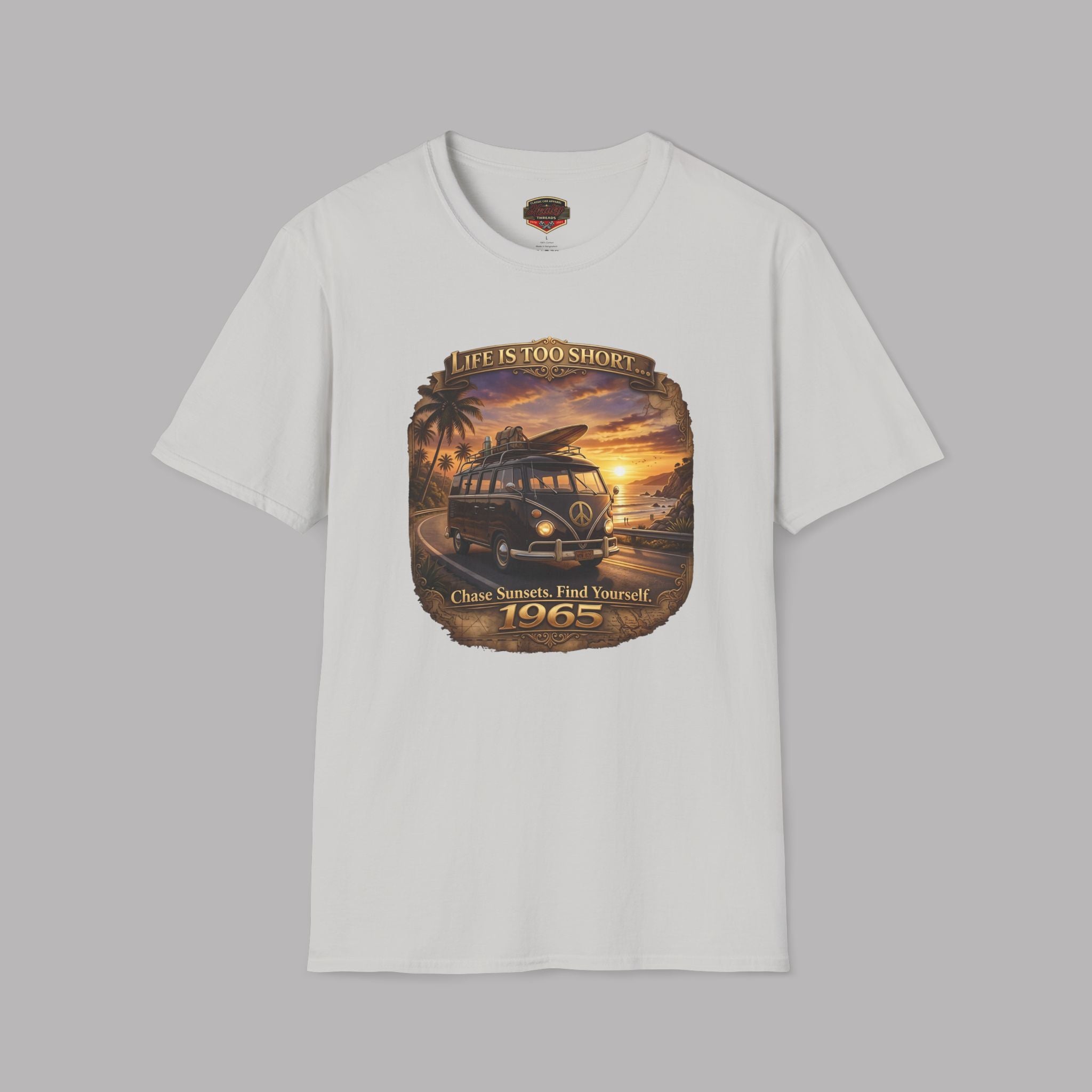 Retro Van Life T-Shirt – Chase Sunsets Graphic Tee