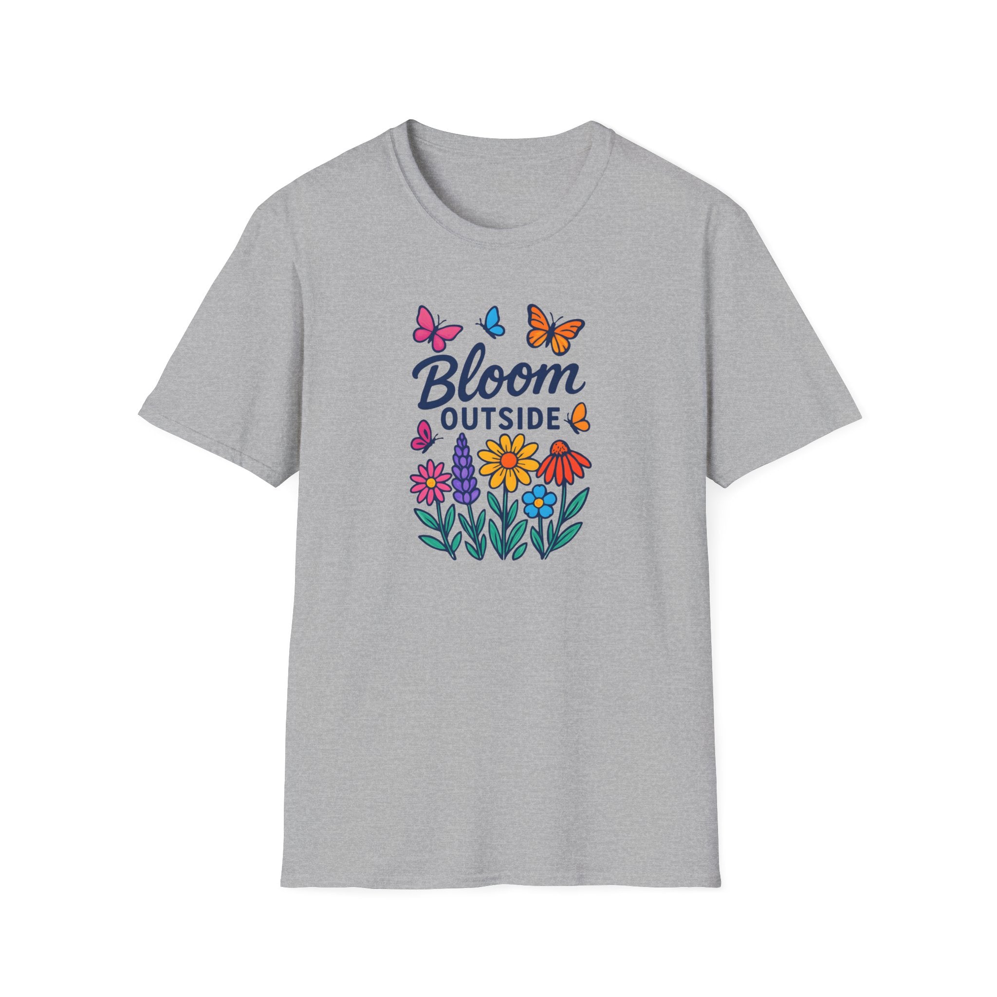 Bloom Outside Flowers T-Shirt
