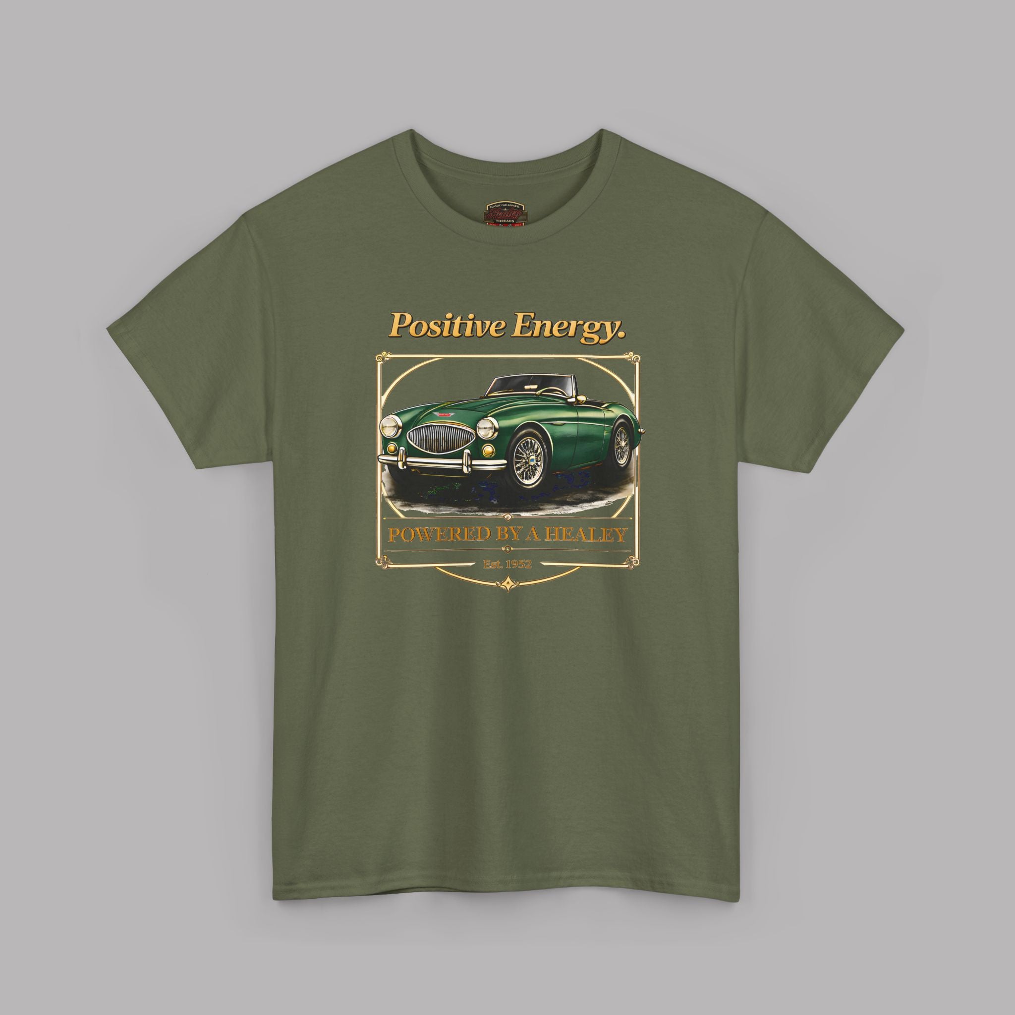 Positive Energy Classic Roadster Tee | Vintage Car Gift