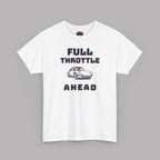 Full Throttle Ahead Tee | Vintage Sports Car Graphic T-Shirt