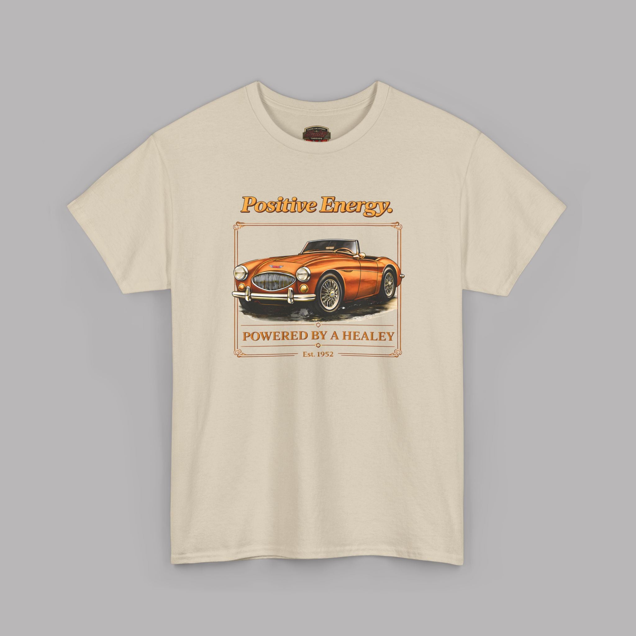 Positive Energy Roadster Tee | Vintage Sports Car Shirt