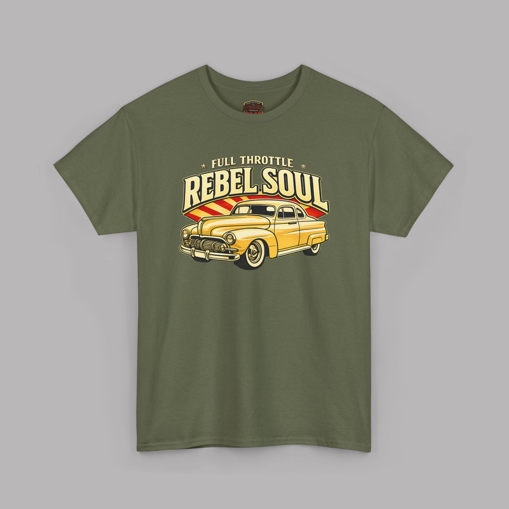 Vintage Muscle Car T-Shirt – Rebel Soul Retro Auto Tee