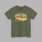 Vintage Muscle Car T-Shirt – Rebel Soul Retro Auto Tee