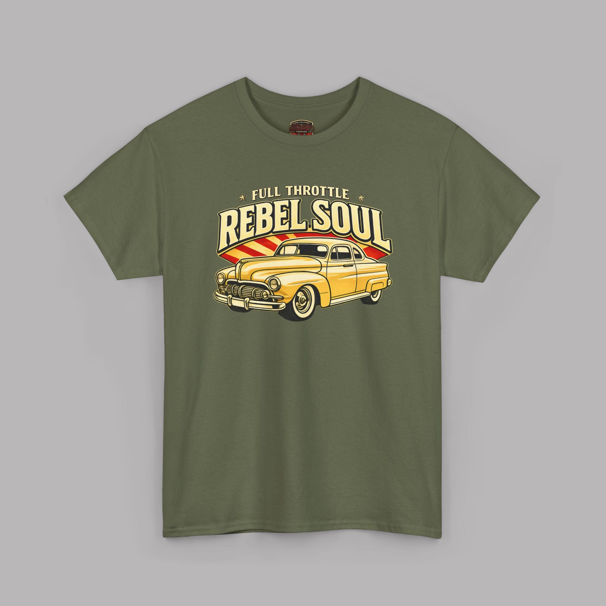 Vintage Muscle Car T-Shirt – Rebel Soul Retro Auto Tee