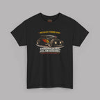 Chrome Fire Attitude Hot Rod Tee | Classic Car Gift Shirt