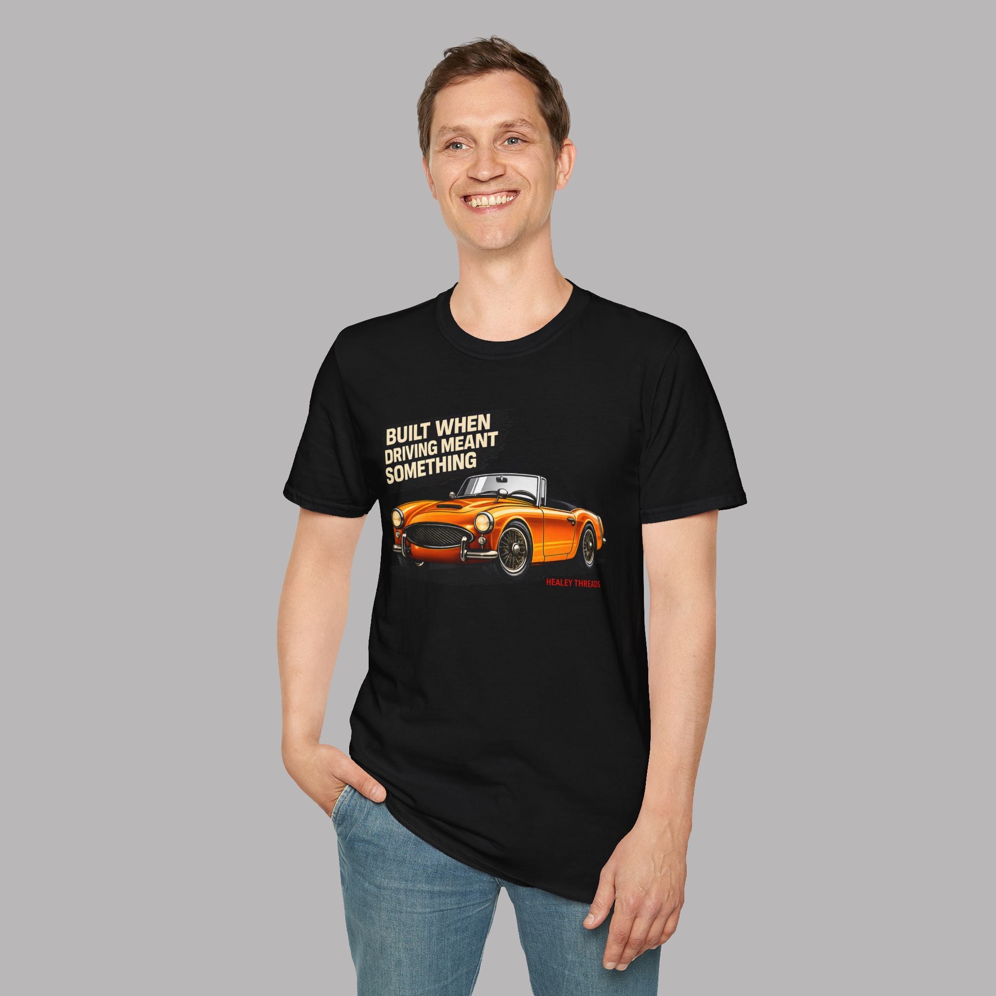 Classic Car Enthusiast Shirt - Built When Driving Meant Something