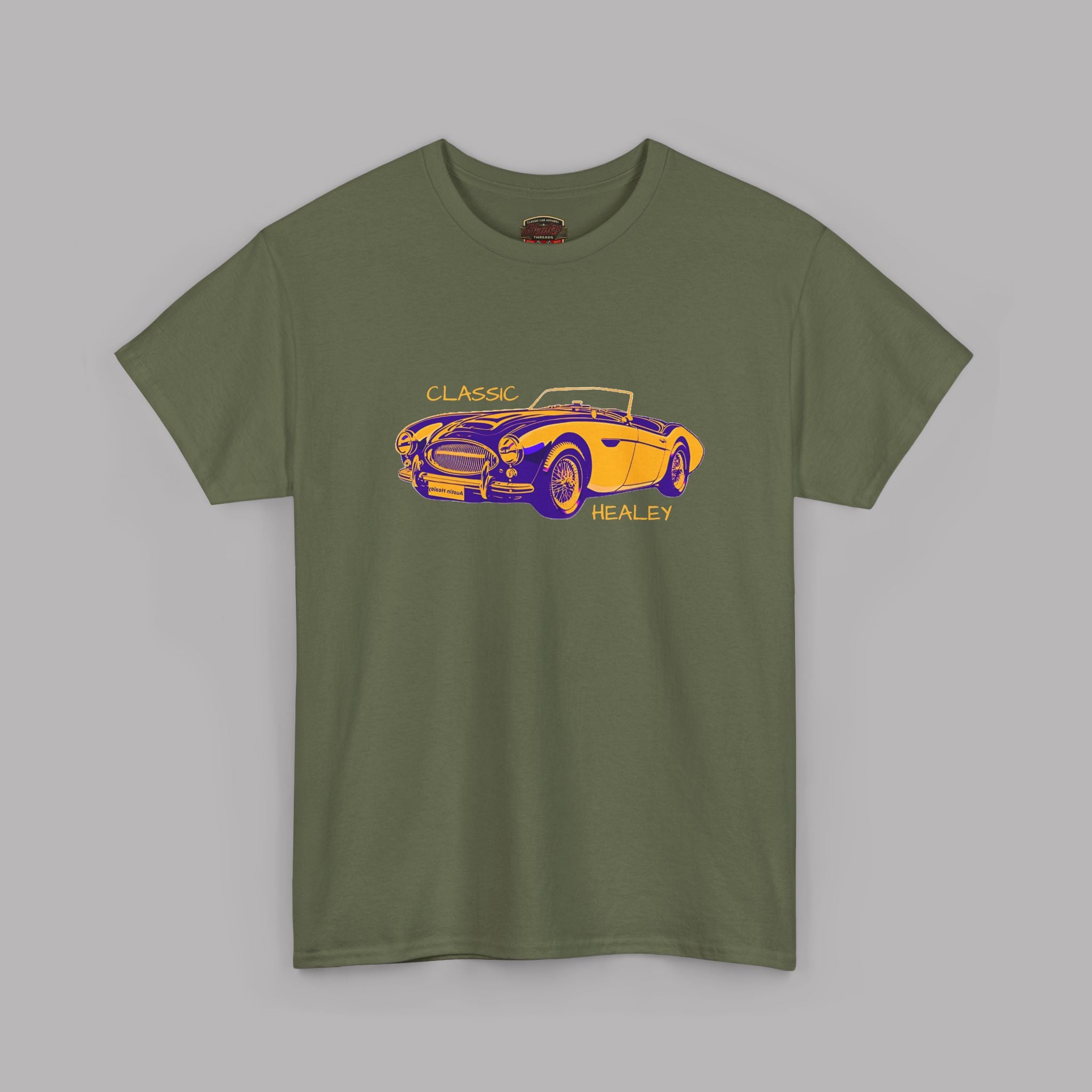 Retro Pop Art Roadster Tee | Bold Vintage Sports Car Shirt