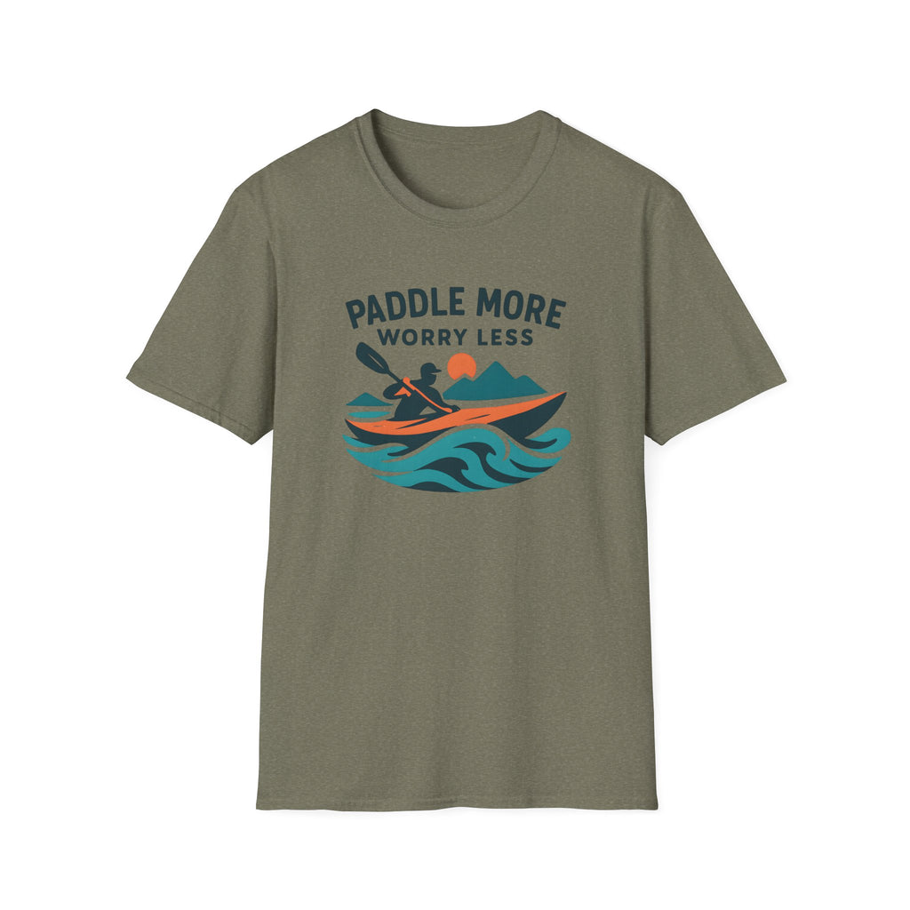 Paddle More Worry Less T-Shirt