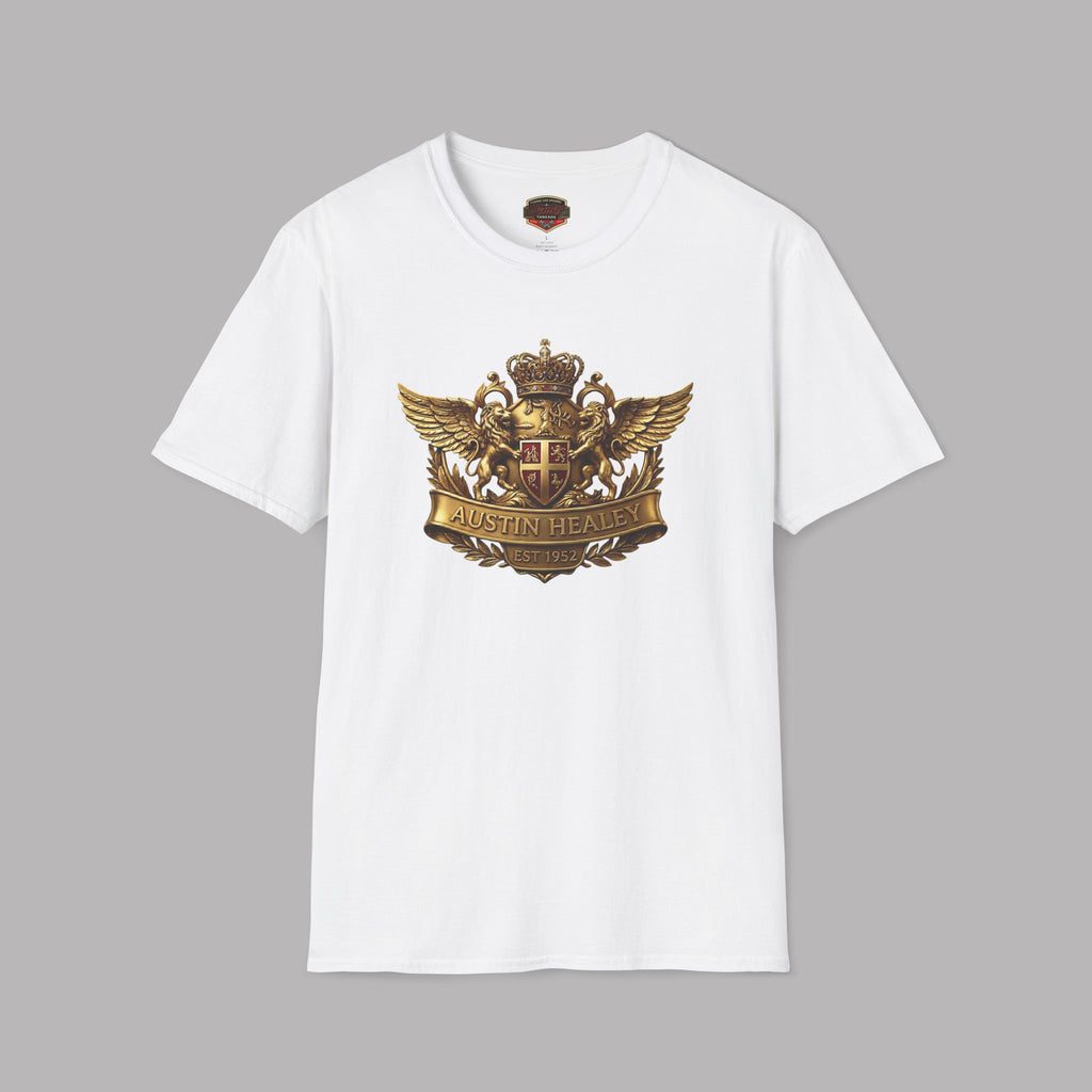 Crowned Lion Crest Tee | Vintage Roadster Gift Shirt