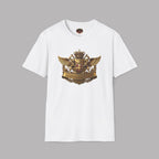 Crowned Lion Crest Tee | Vintage Roadster Gift Shirt