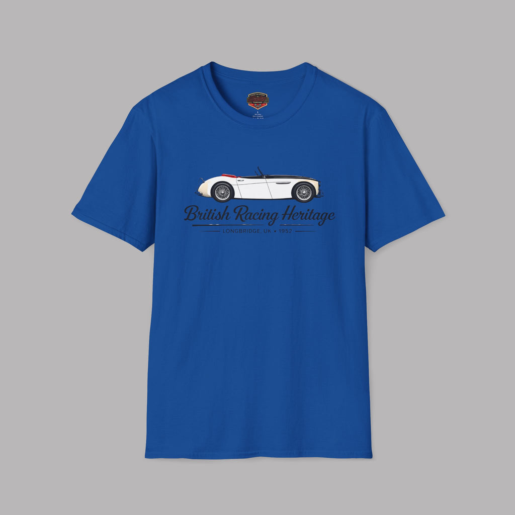 British Racing Heritage Tee | Vintage Roadster Gift Shirt