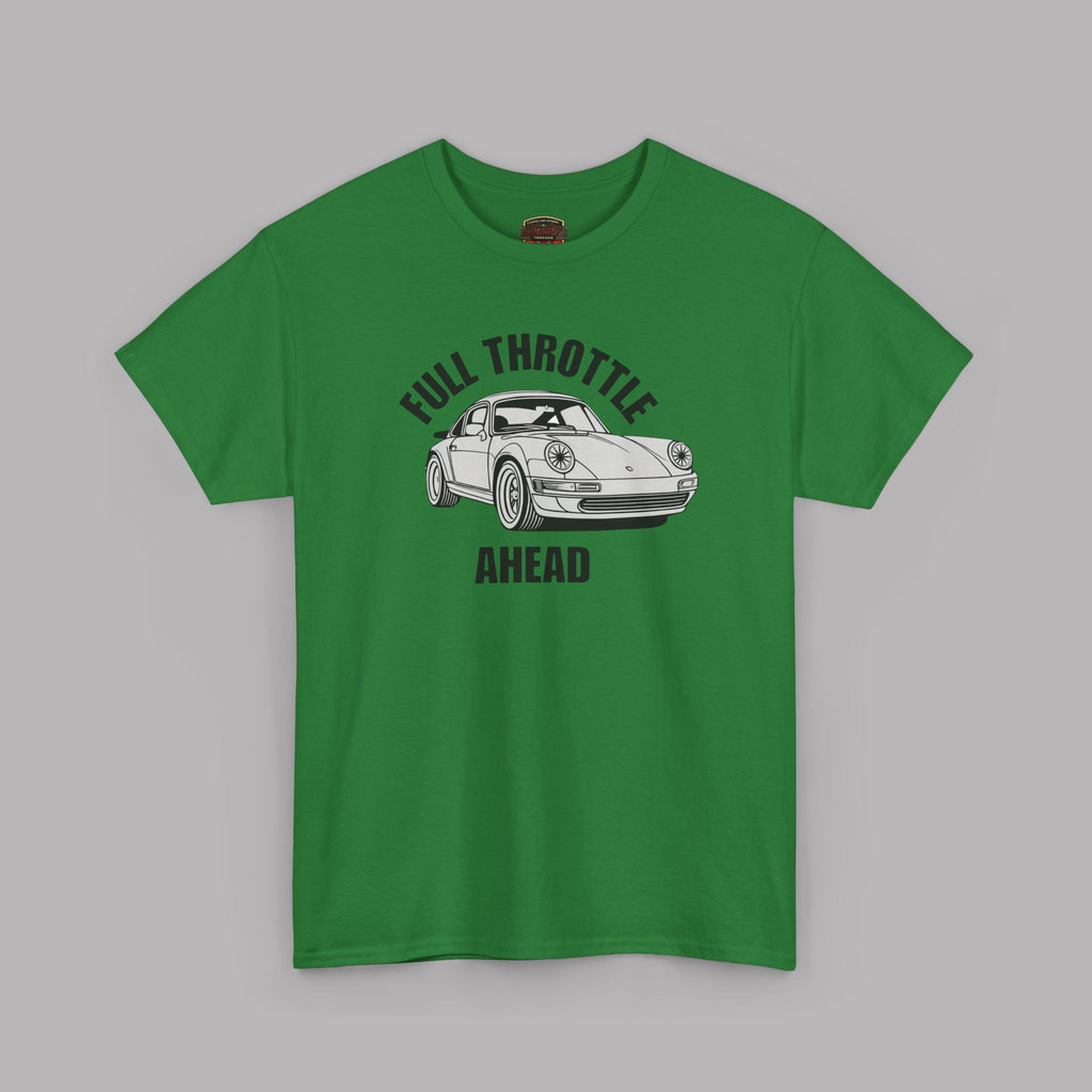 Full Throttle T-Shirt – Vintage Sports Car Graphic Tee
