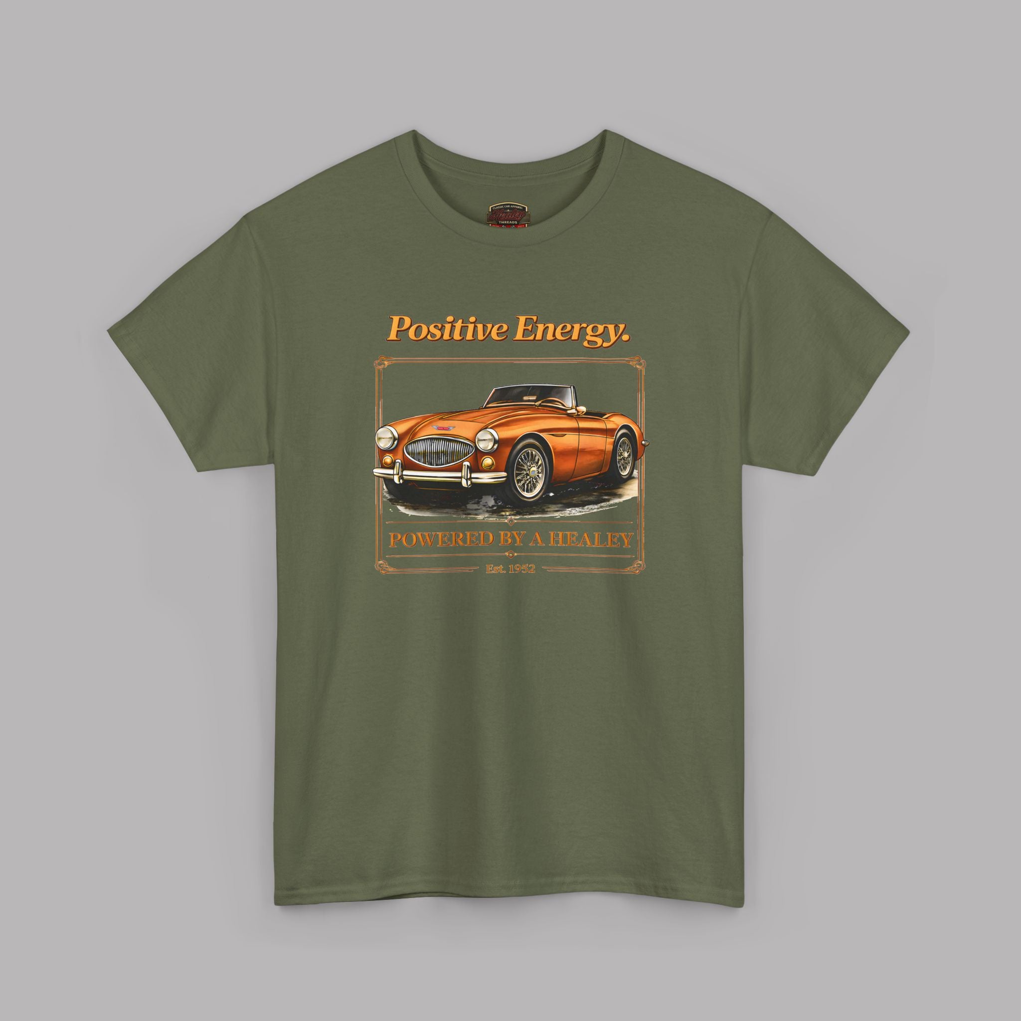 Positive Energy Roadster Tee | Vintage Sports Car Shirt