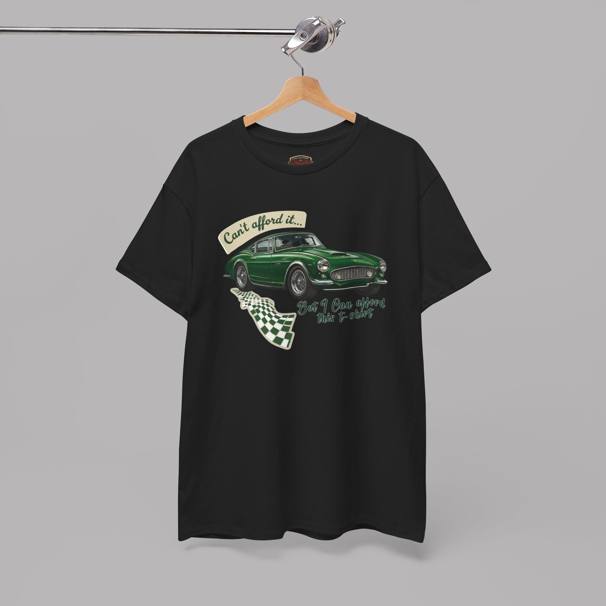 Vintage Sports Car T-Shirt – Can’t Afford It Tee