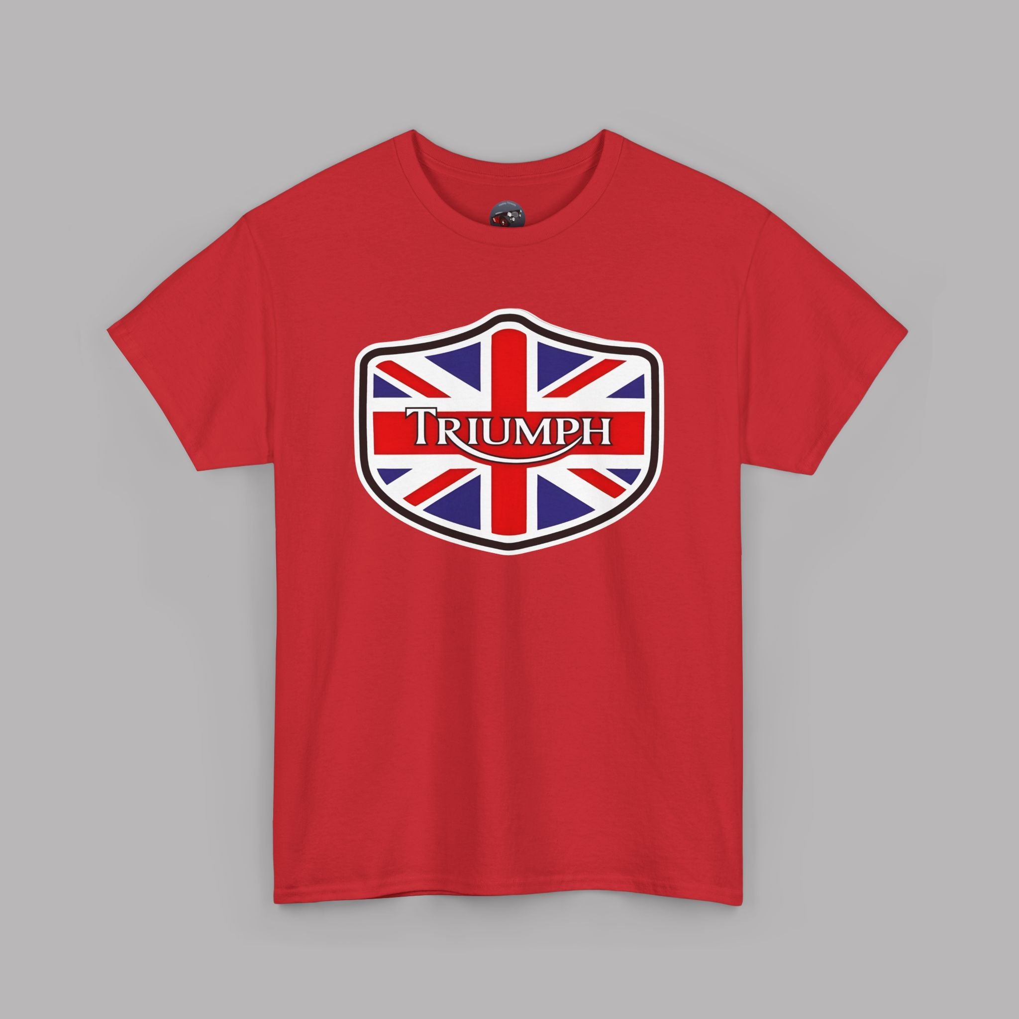 Triumph Union Jack Shield T-Shirt - British Car Lover Tee