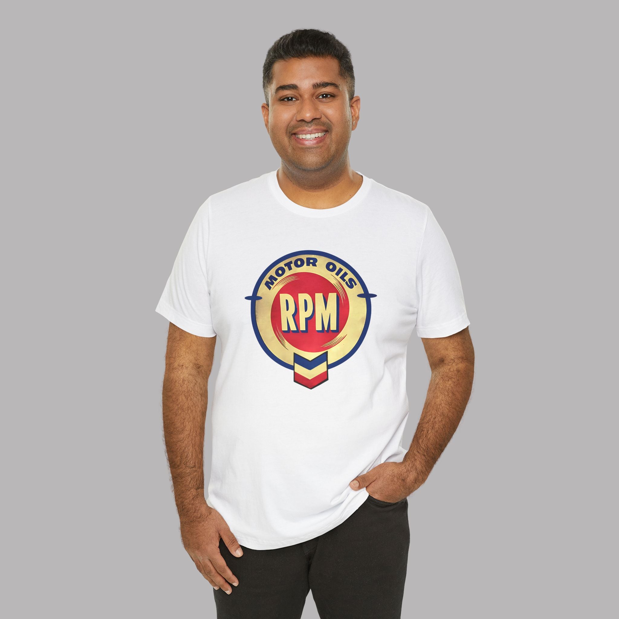 Vintage RPM Motor Oil T-Shirt – Retro Garage Style Tee