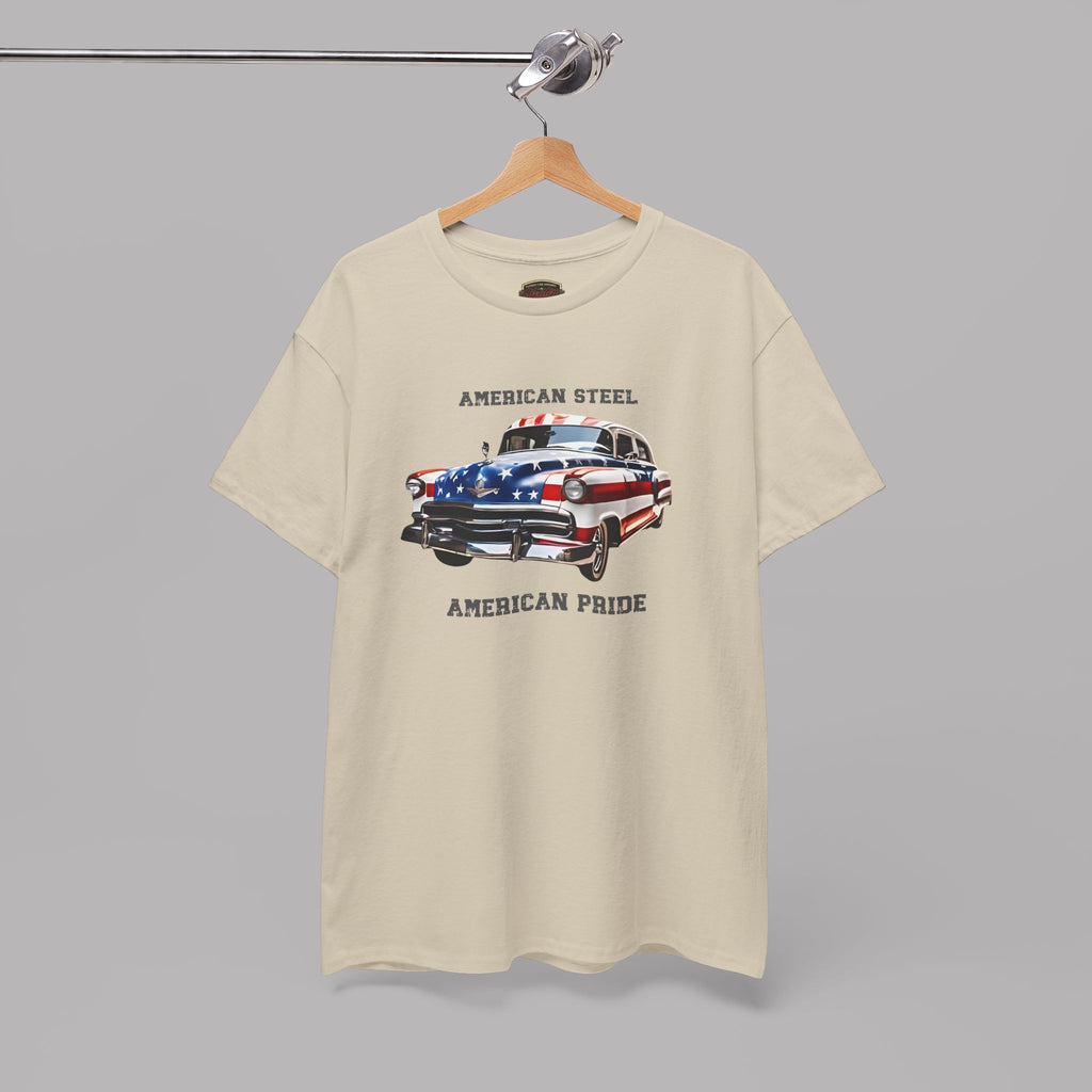 American Steel T-Shirt – Vintage Classic Car Graphic Tee