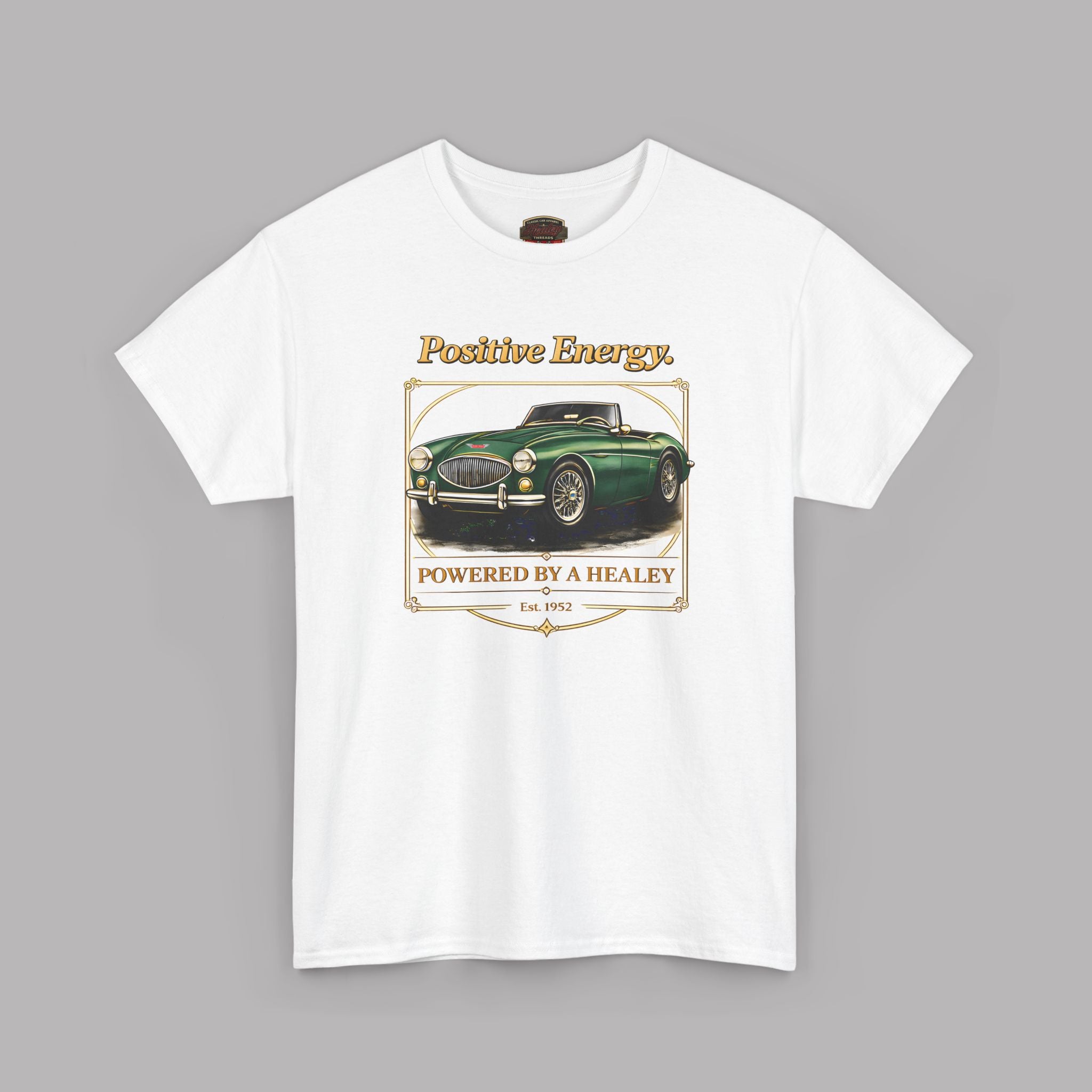 Positive Energy Classic Roadster Tee | Vintage Car Gift