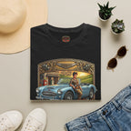 Vintage 1962 Roadster T-Shirt - Retro Classic Car & Boy Illustration